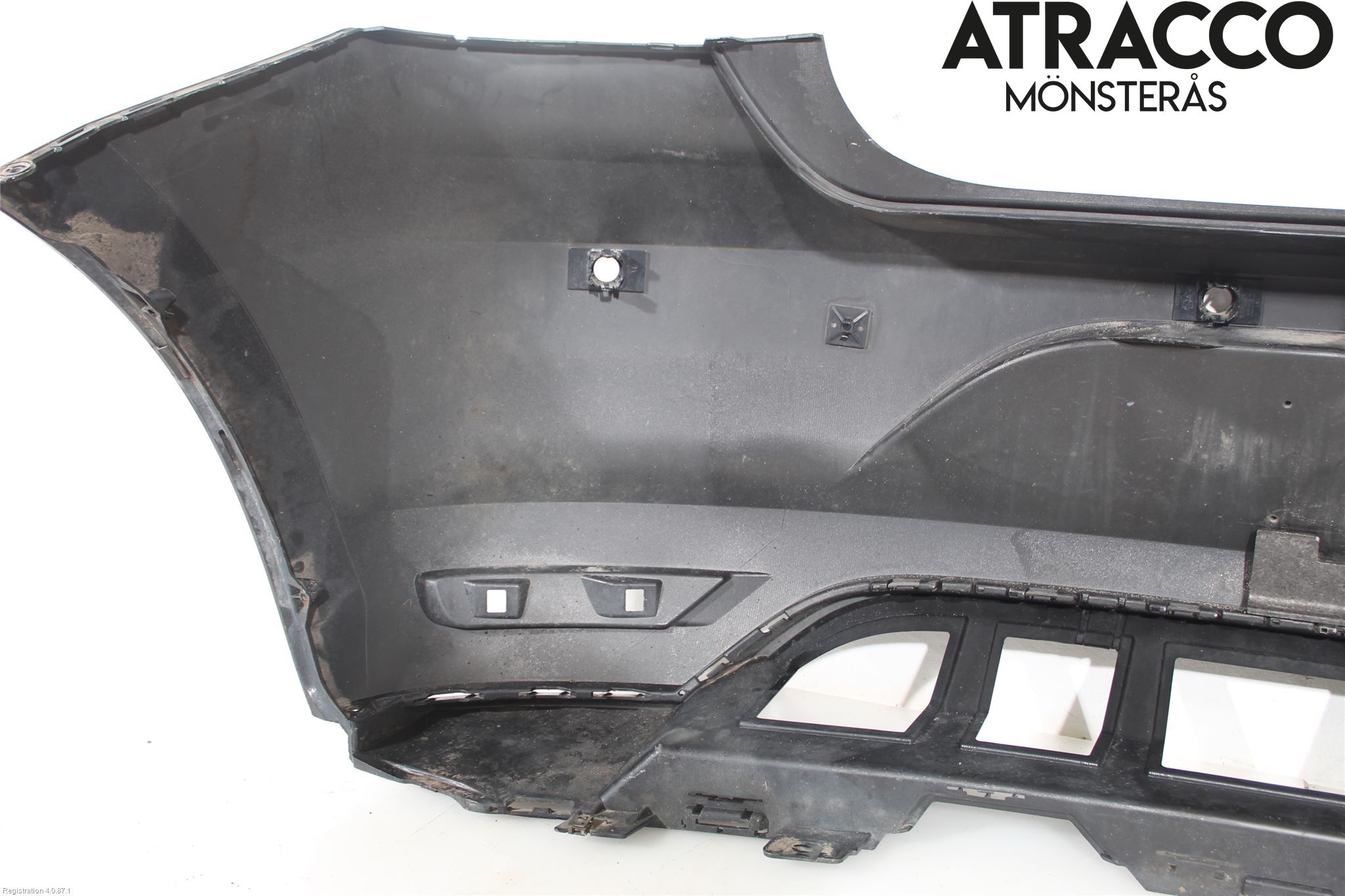Volkswagen VW POLO 10-17 Stötfångarbeklädnad Bak