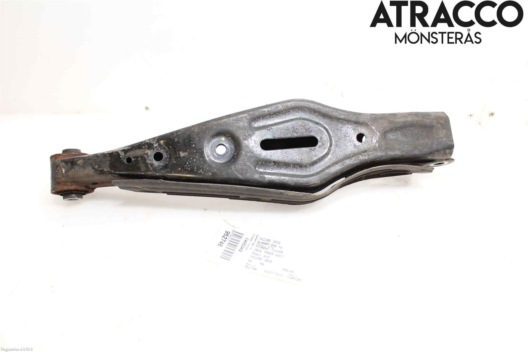 Hyundai TUCSON 05- Bärarm Bak Höger