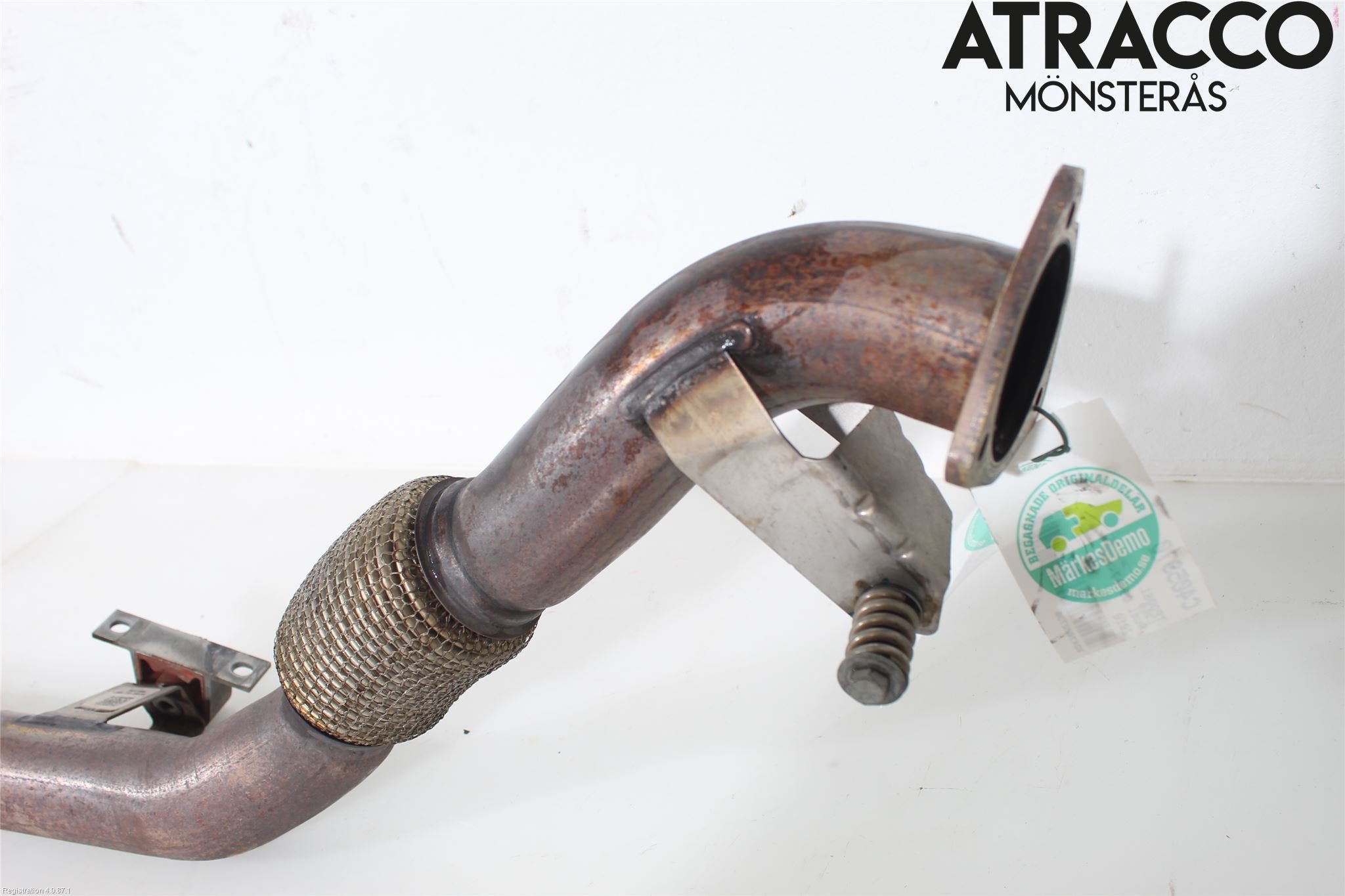 Audi Q5/SQ5 17- Avgas Främre Rör