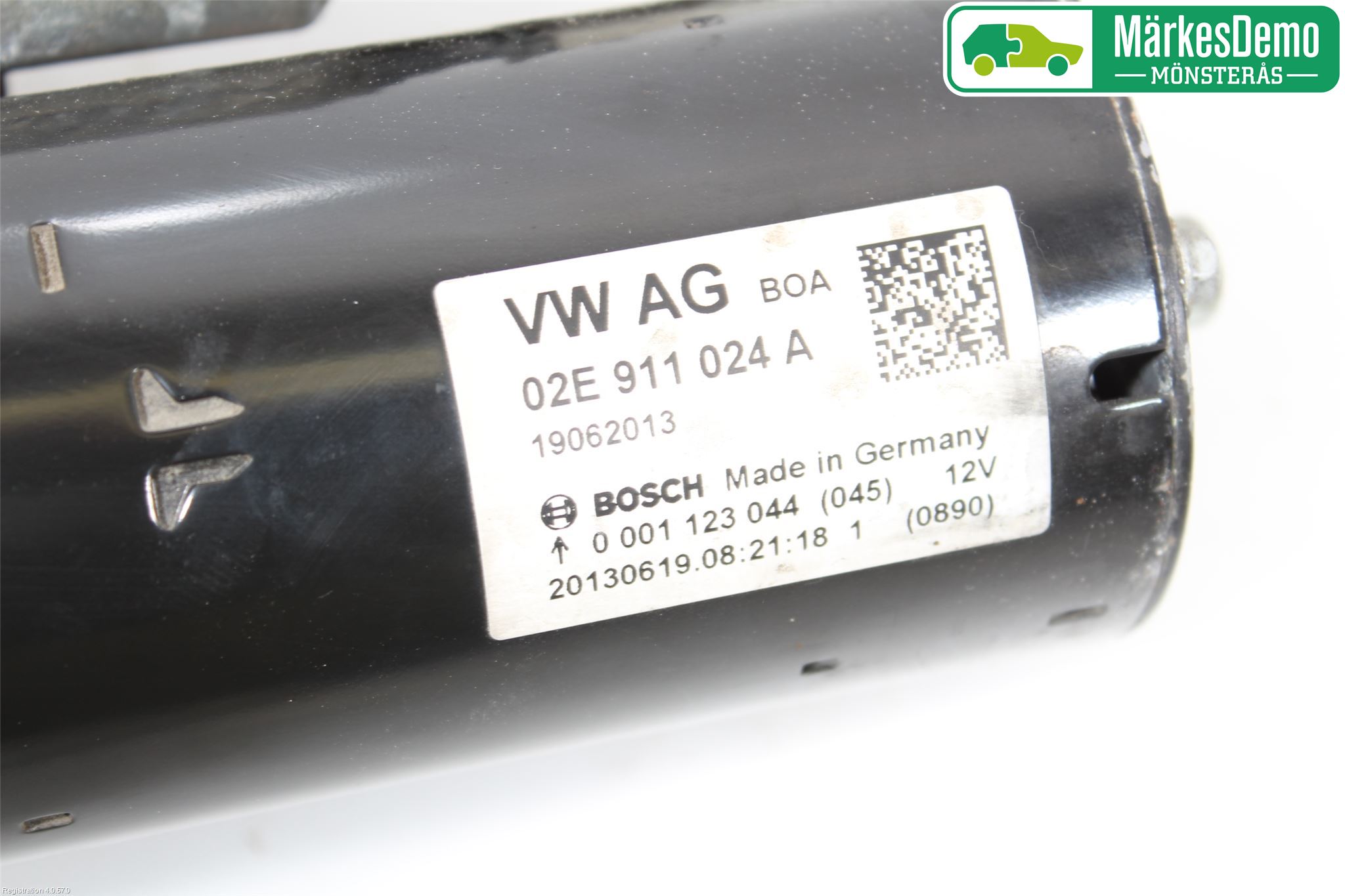 Volkswagen VW CADDY 11-15 Startmotor Diesel
