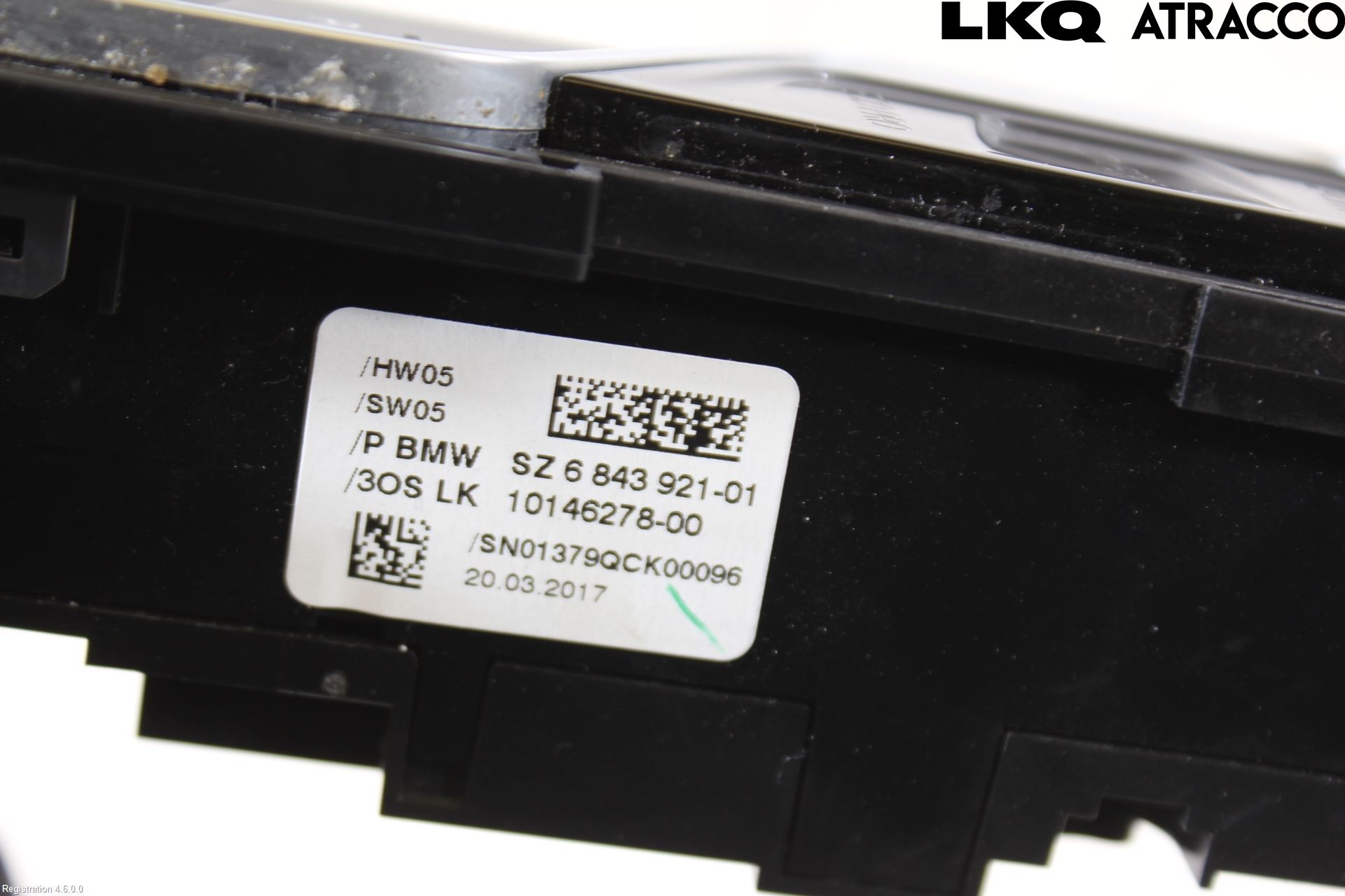 BMW 5 G30/G31/F90 17-23 Strömställare Multifunktion