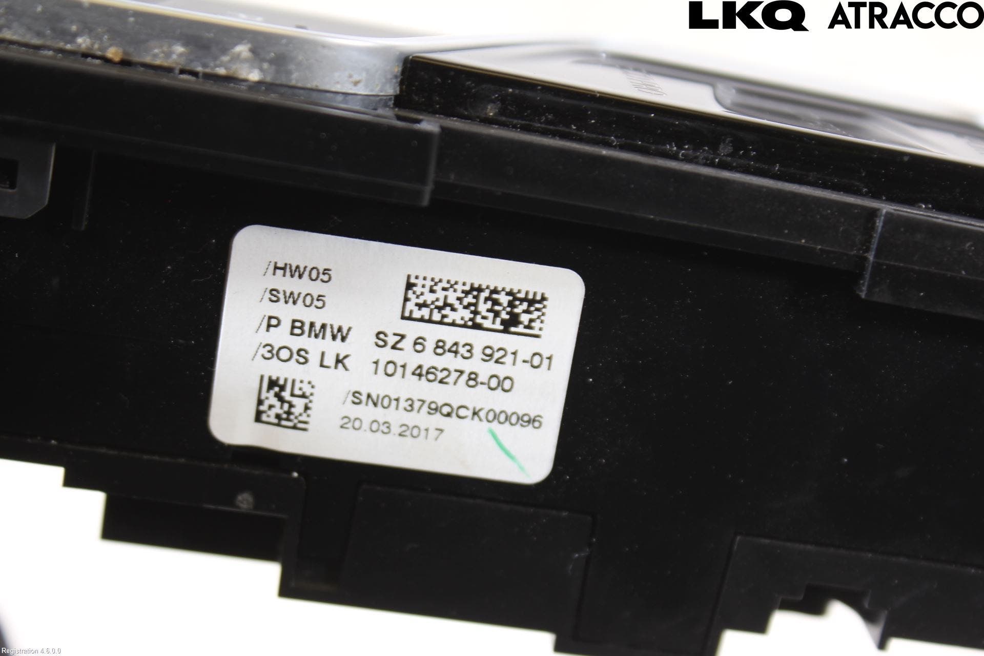 BMW 5 G30/G31/F90 17-23 Strömställare Multifunktion