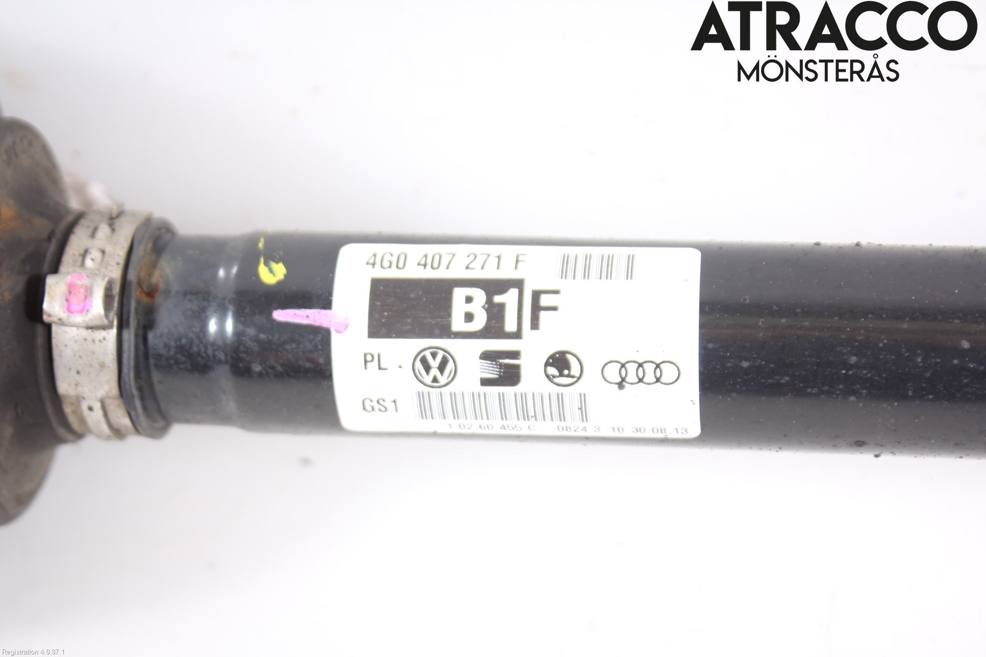 Audi Q5 09-16 Drivaxel Fram Höger