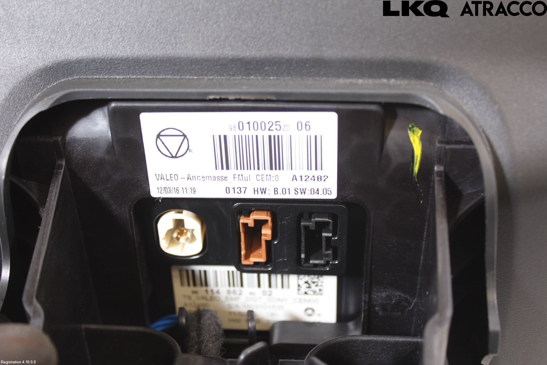 Citroen C4 CACTUS 14-20 Multifunktionsdisplay