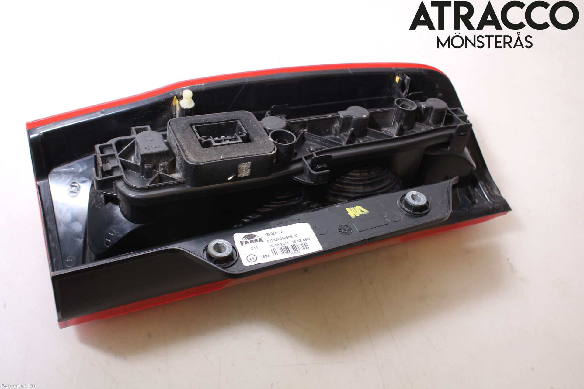 Citroen NEMO Bakljus Höger