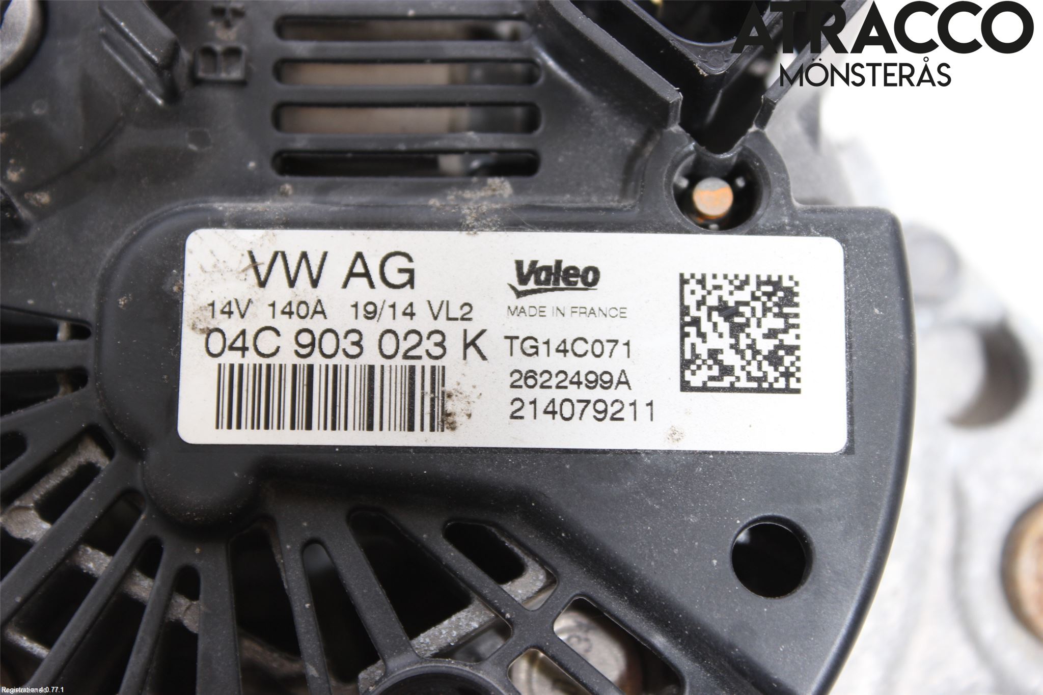 Volkswagen VW GOLF SPORTSVAN 15-20 Generator