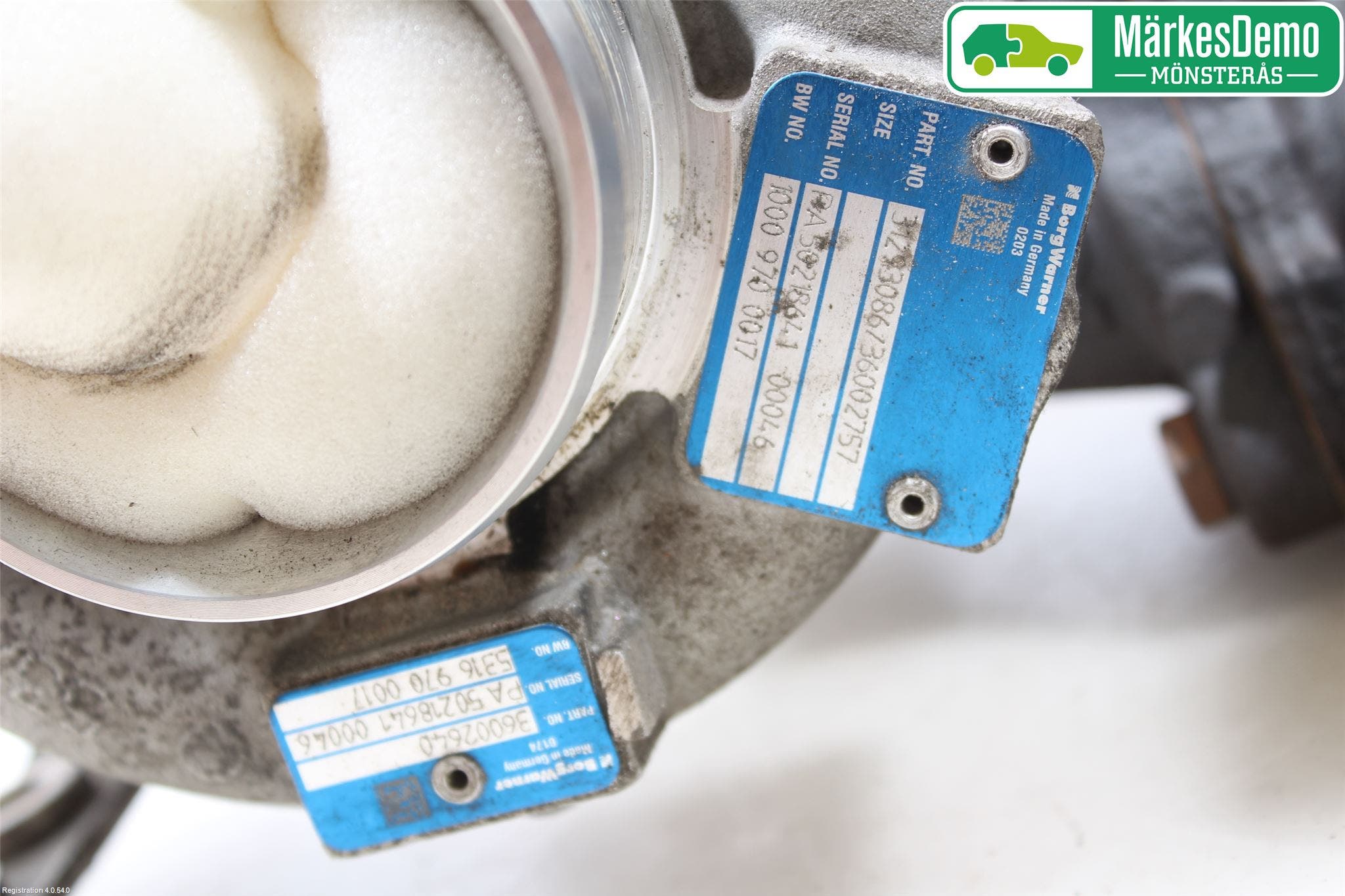 Volvo V60 11-13 Turboaggregat