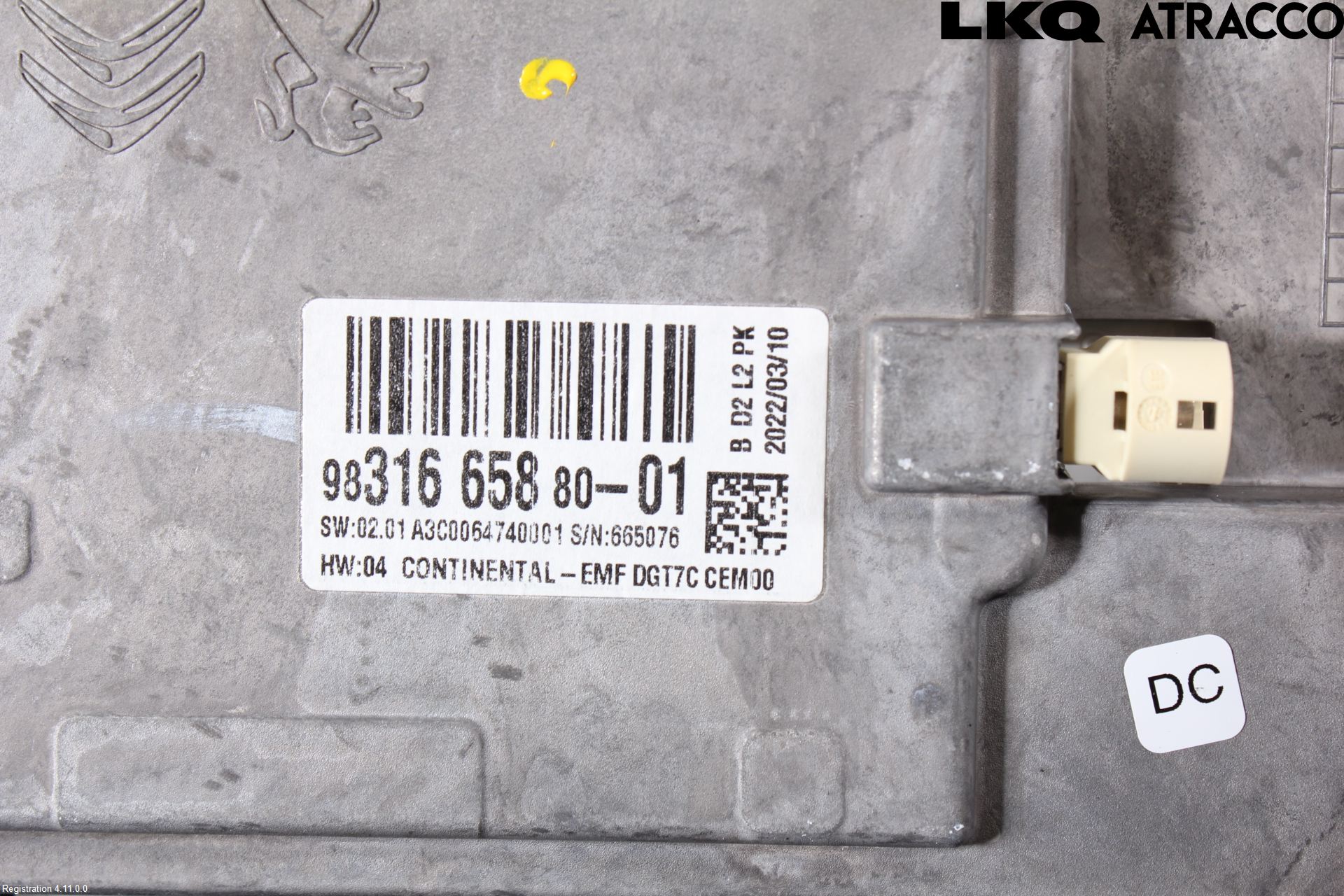 Peugeot EXPERT/E-EXPERT 17- Multifunktionsdisplay