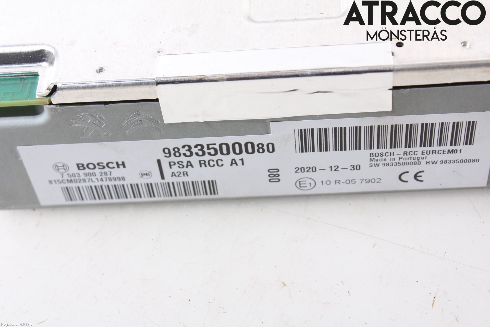 Citroen COTROEN C3 17-24 Radio