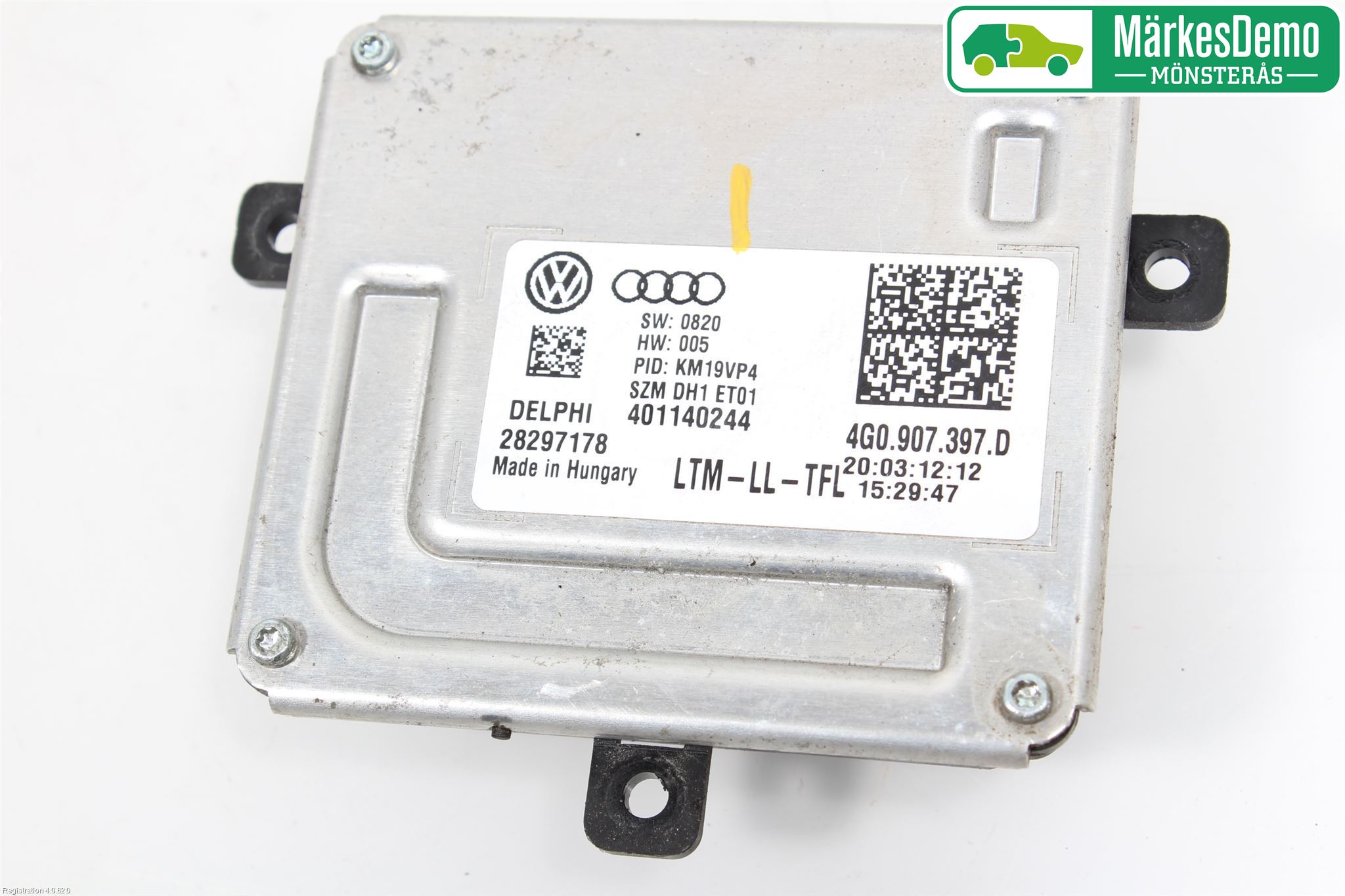 Audi A4 12-15 Styrenhet Strålkastare