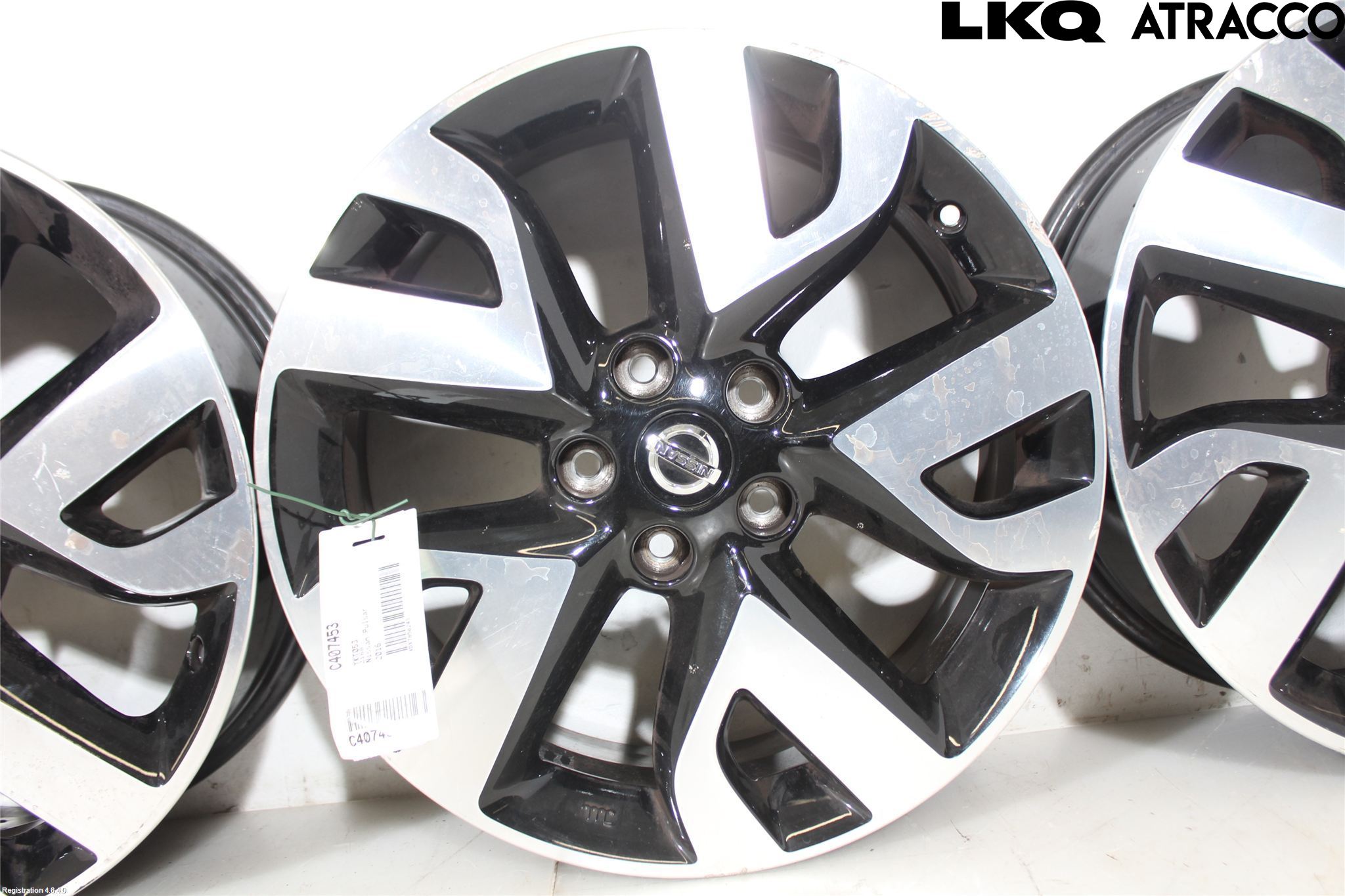 Nissan PULSAR Fälgsats Aluminium