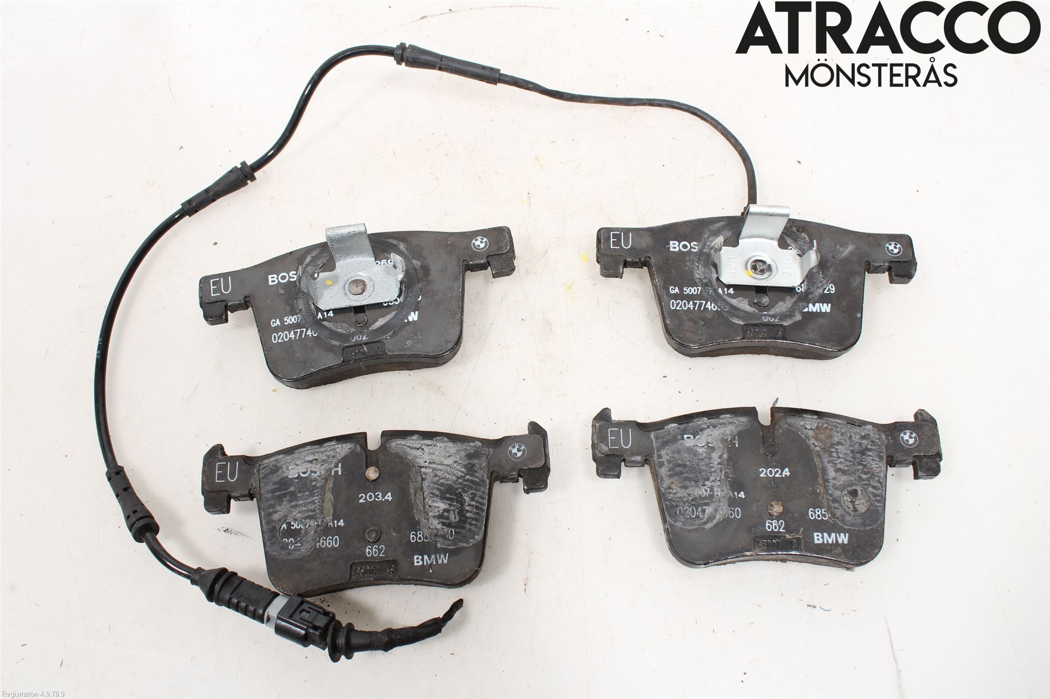 BMW 3 GT F34 13-19 Bromsbelägg Fram