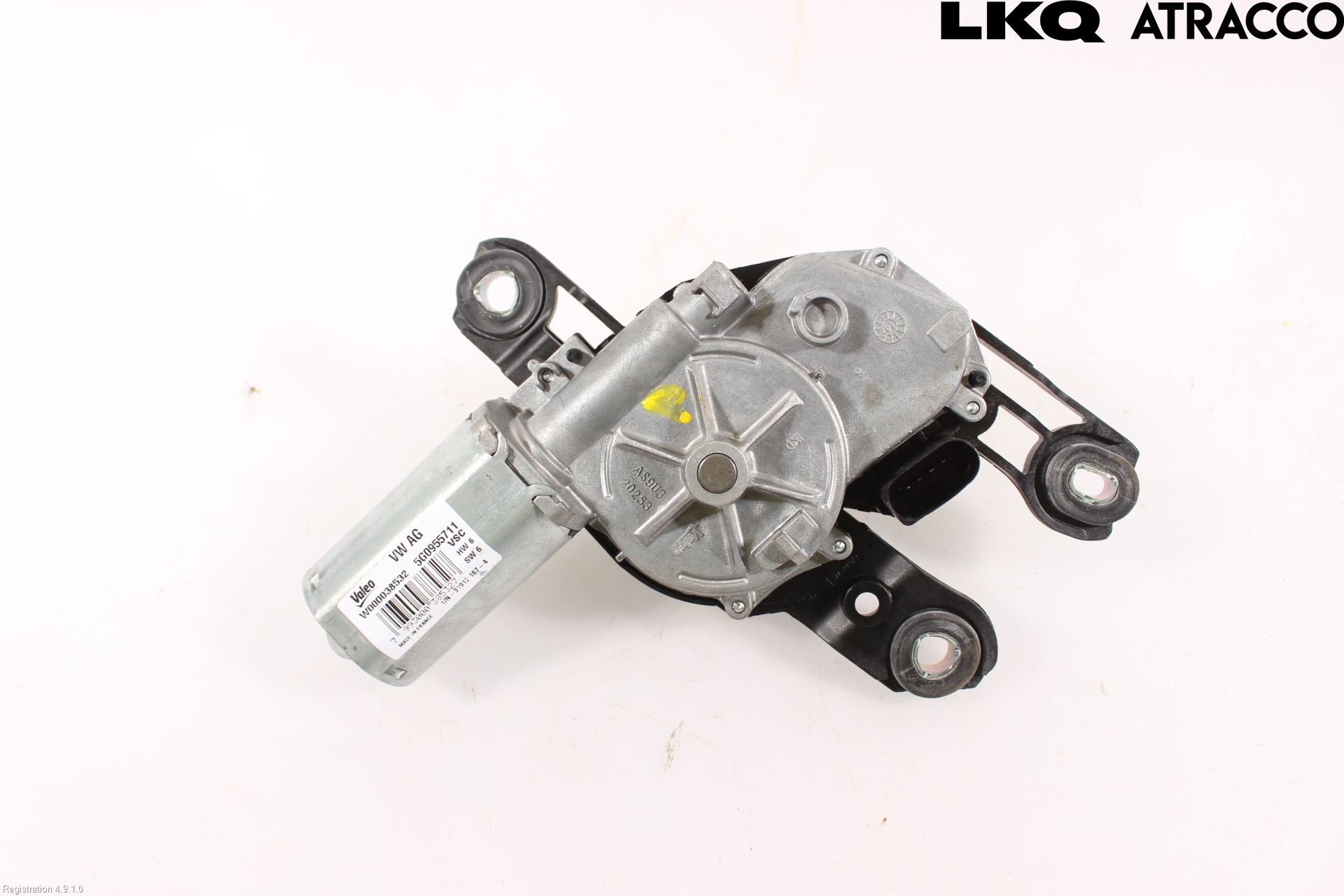 Volkswagen VW GOLF / E-GOLF VII 13-20 Torkarmotor Baklucka