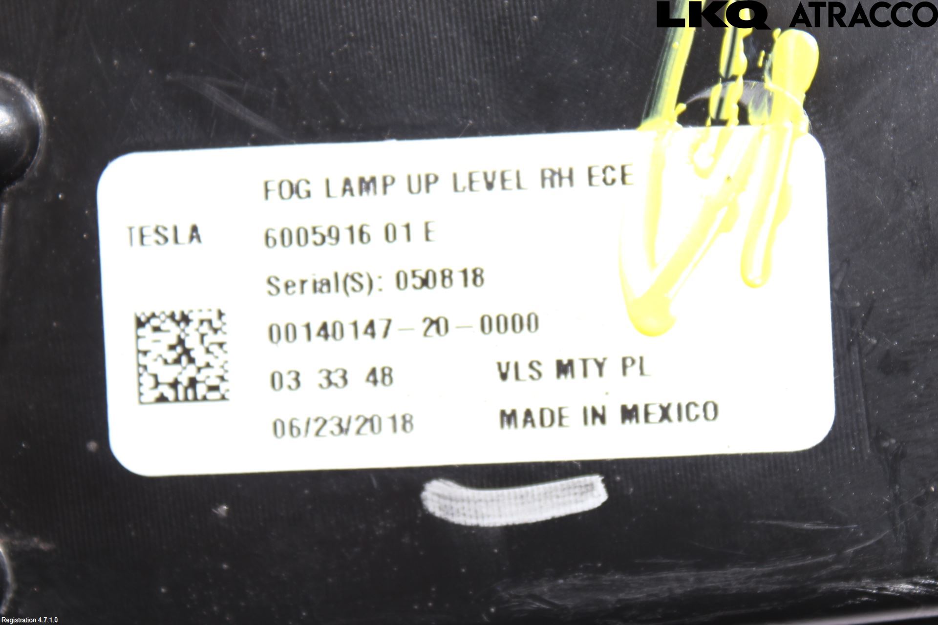 Tesla MODEL S 13- Dimljus-Varselljus Fram