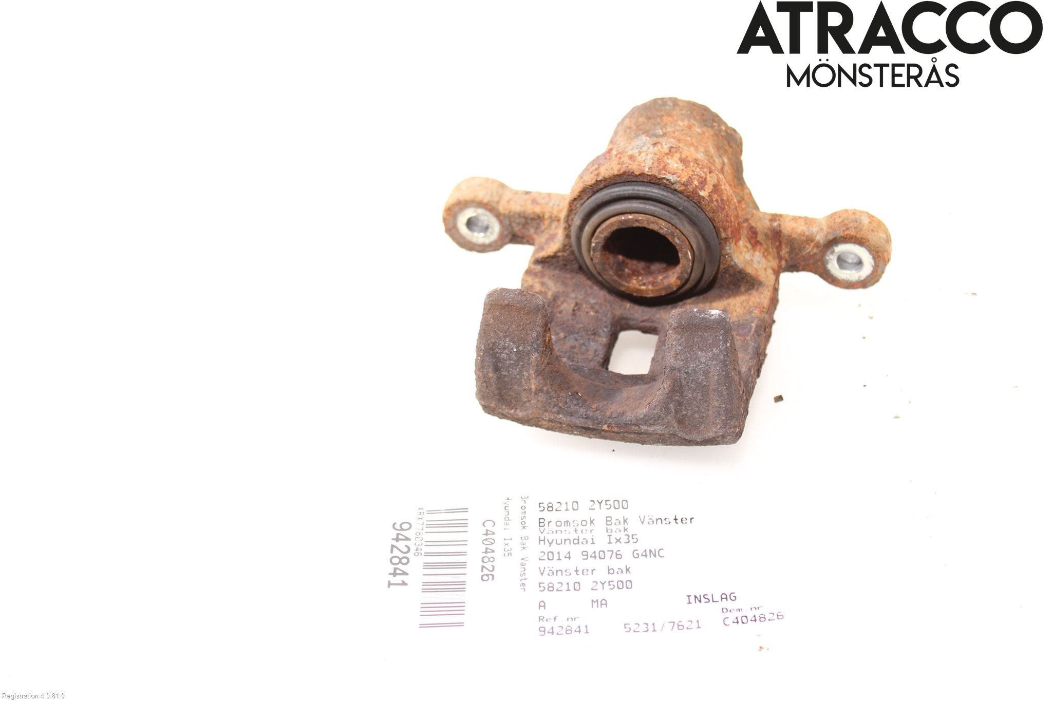 Hyundai ix35 Bromsok Bak Vänster