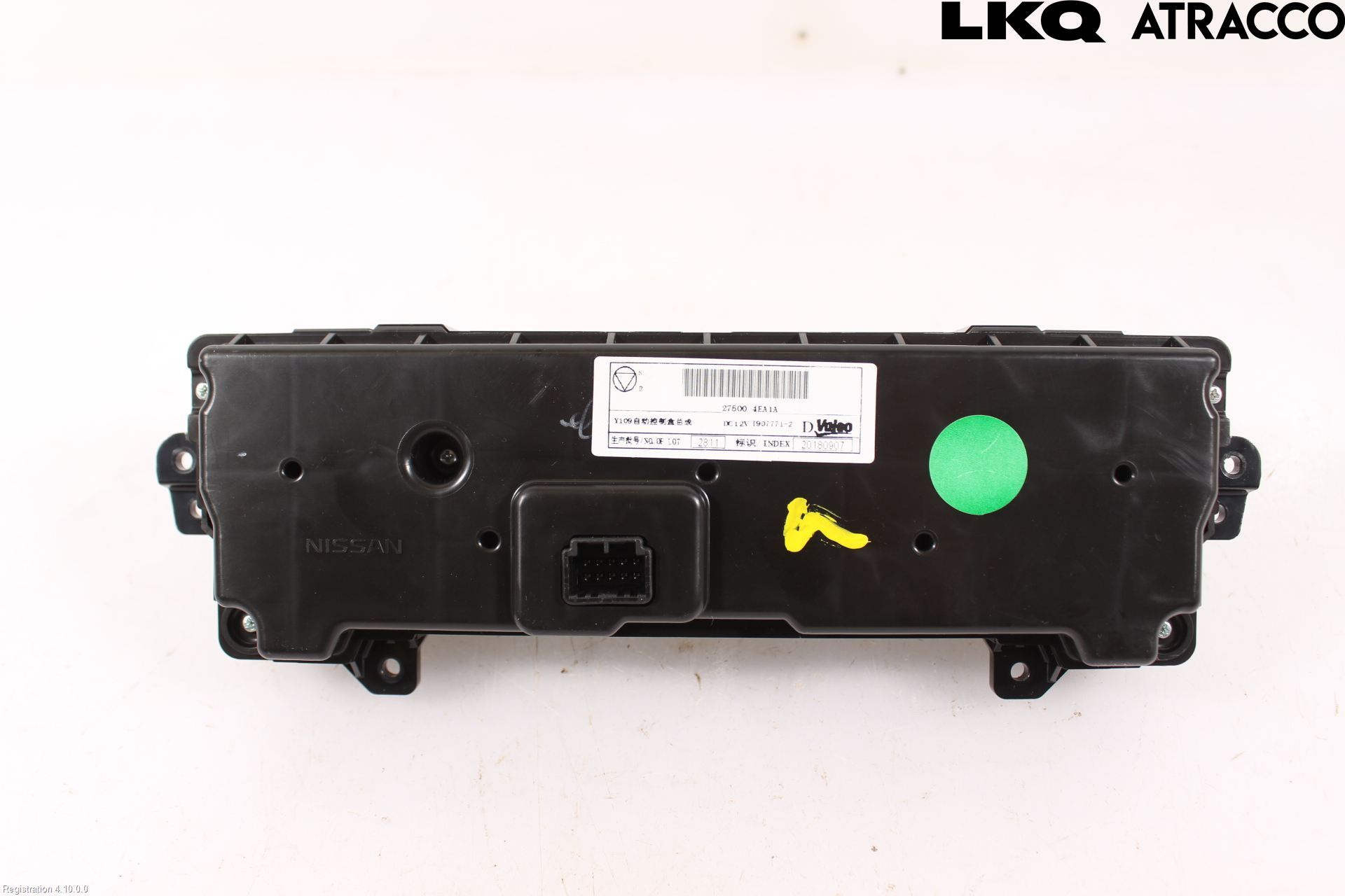 Nissan QASHQAI 17-21 Ac Styrenhet Ac Manöveren