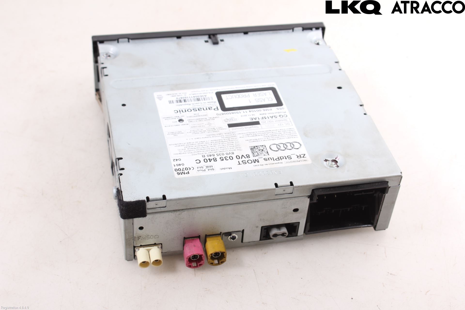 Audi A3/S3 8V 13-20 Cd Radio - Multimediapanel