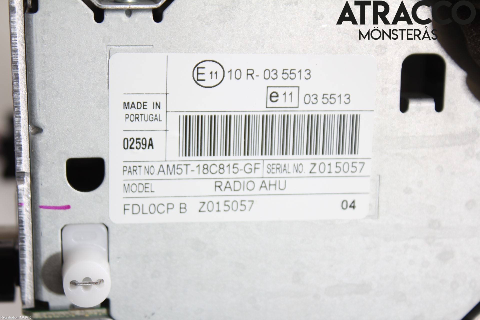 Ford C-MAX II  11-14 Cd Radio - Multimediapanel
