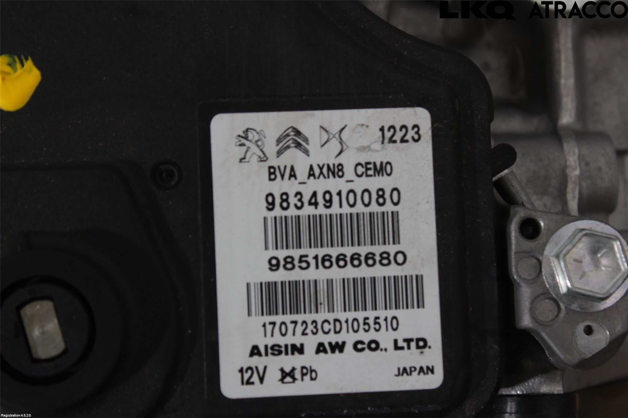 Citroen C4/E-C4 C4X/E-C4X III 21- Växellåda Automat