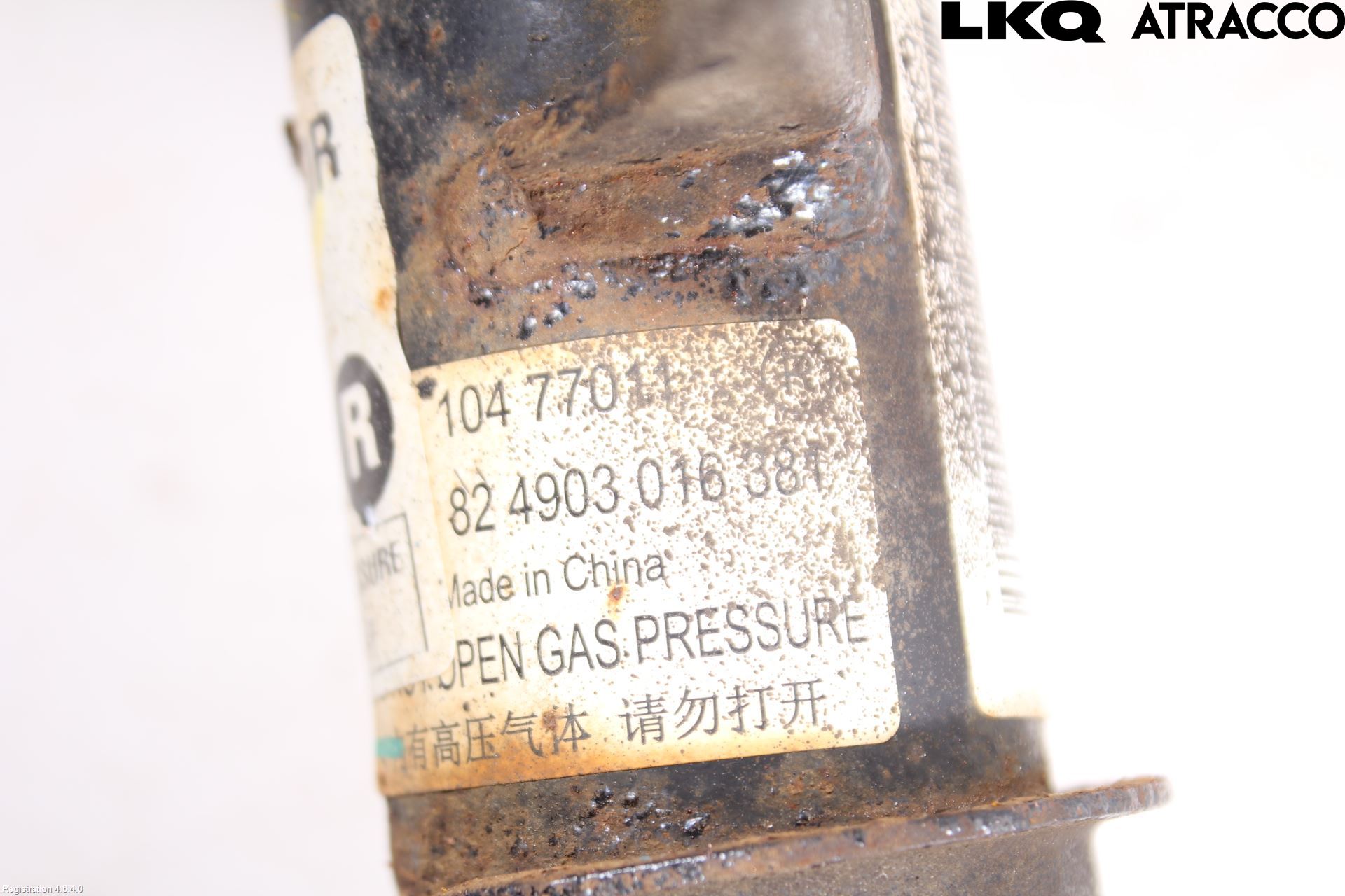 MG ZS EV 20- Fjäderben Fram Höger