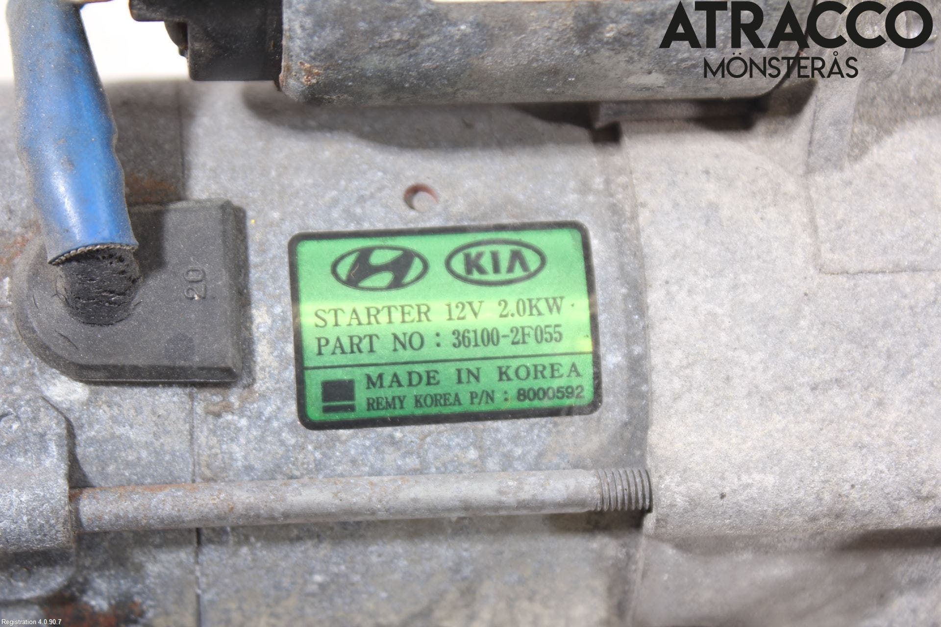 Hyundai SANTA FE 13-18 Startmotor Diesel