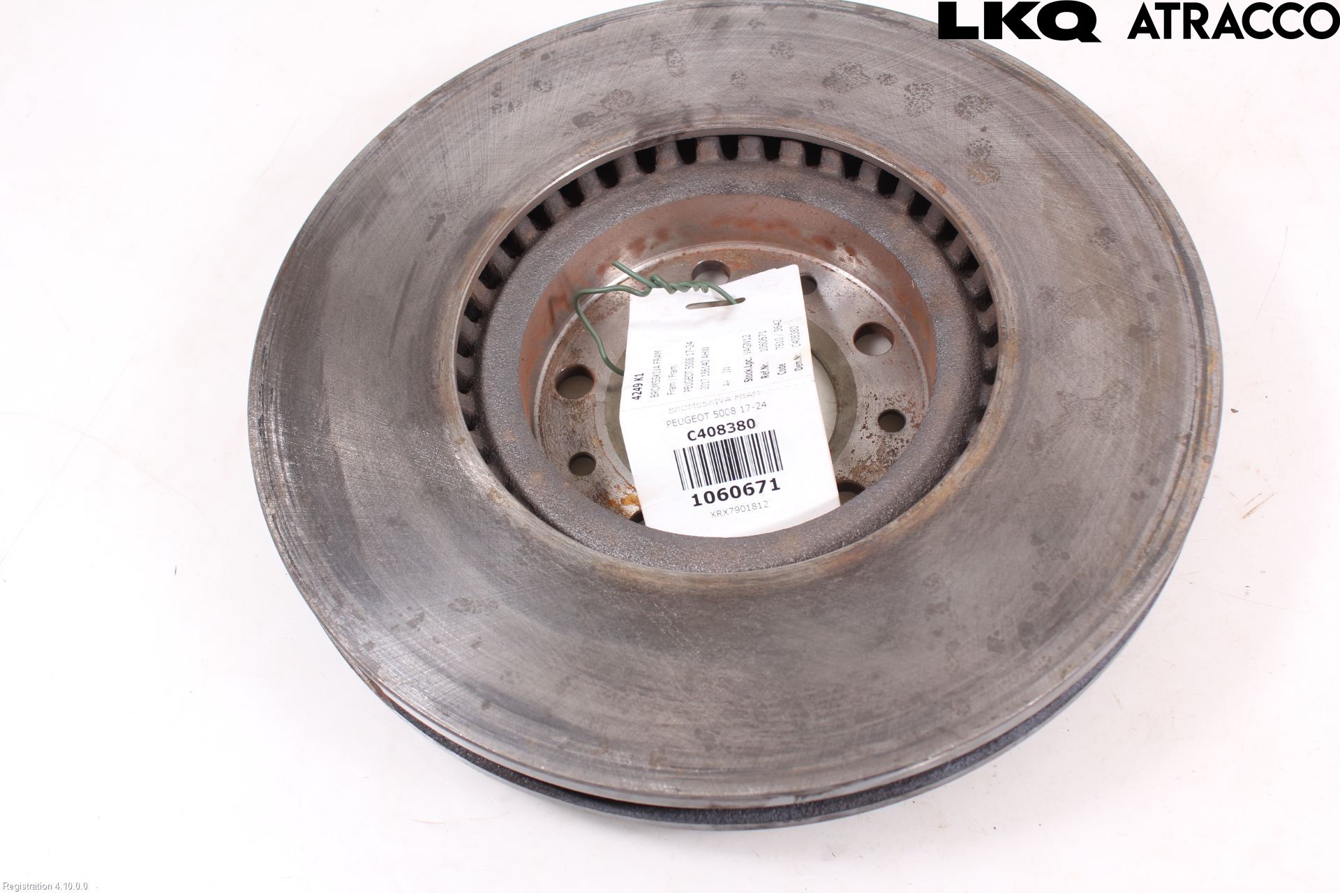 Peugeot 5008 17-24 Bromsskiva Fram