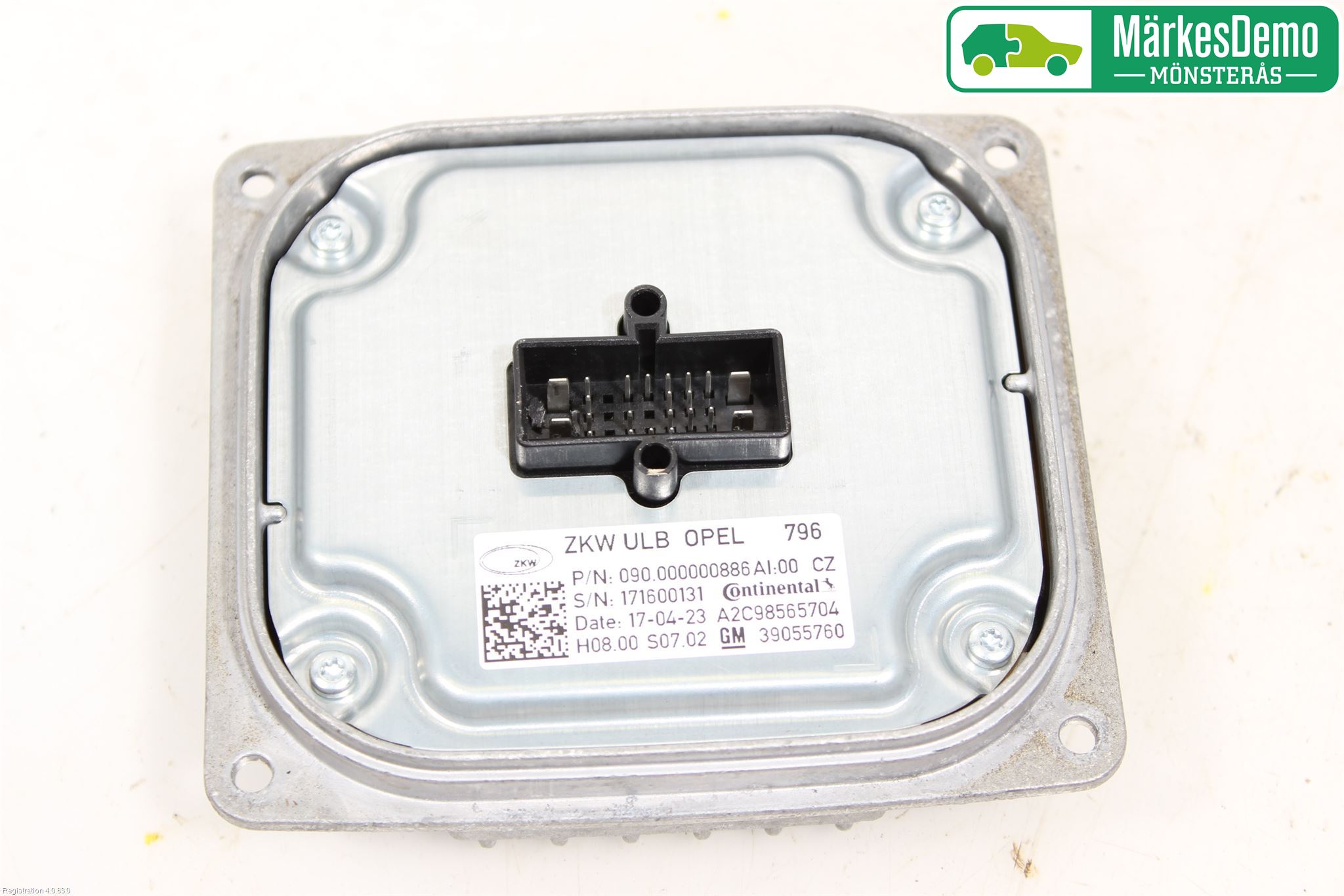 Opel ASTRA K 16-22 Styrenhet Strålkastare