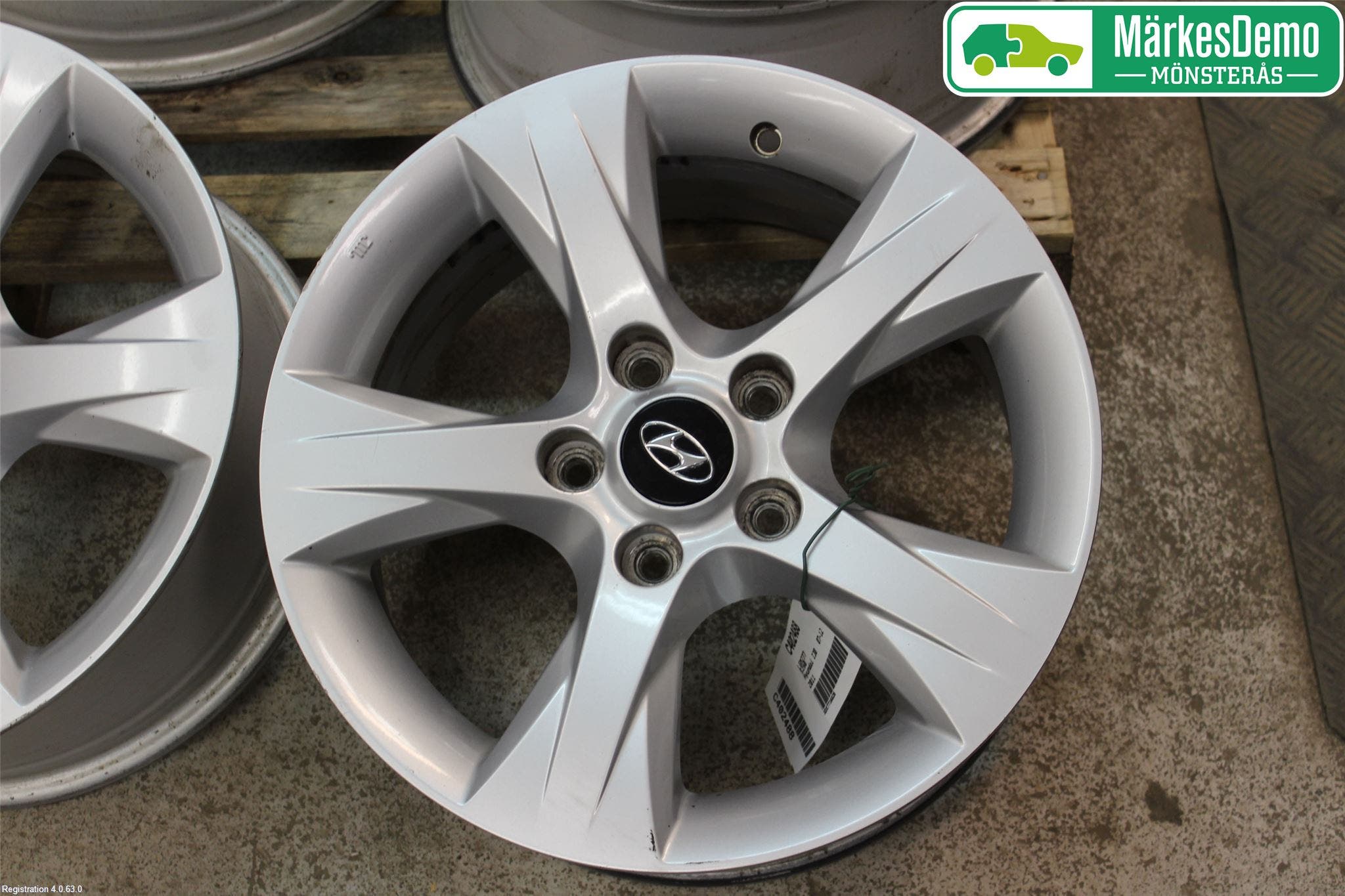 Hyundai i30 FD 07-12 Fälgsats Aluminium