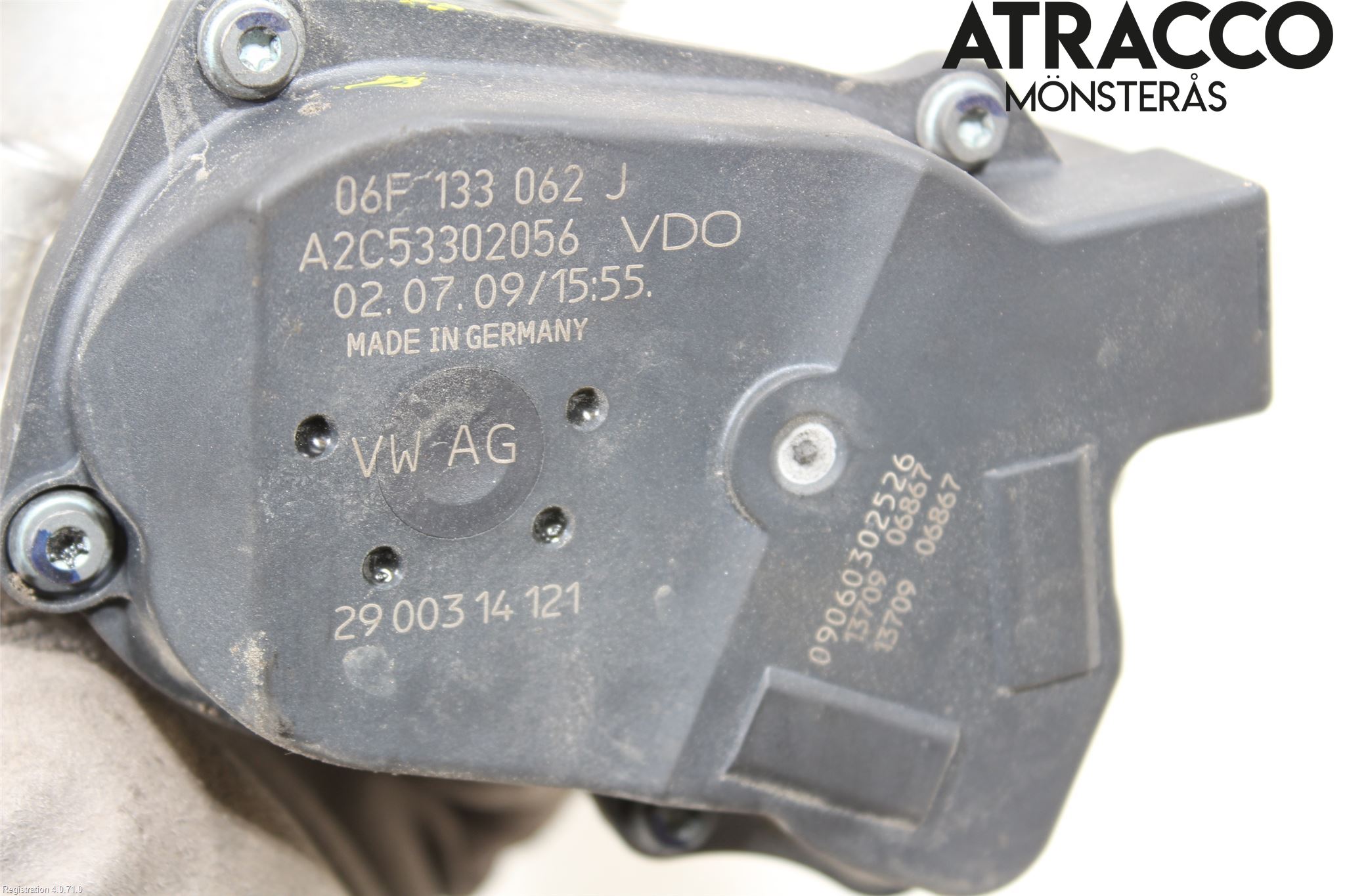 Audi A5 07-16 Injspjällhus