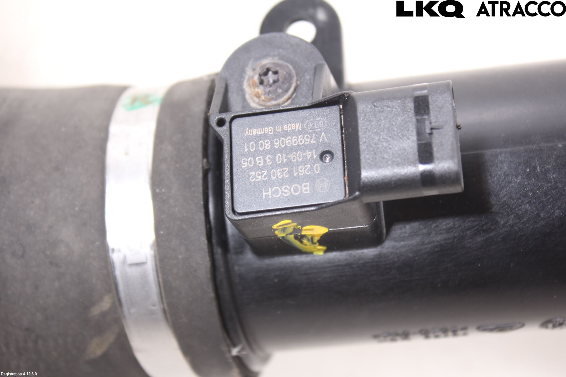 BMW 1 F20/F21 11-19 Laddluft-Intercoolerrör