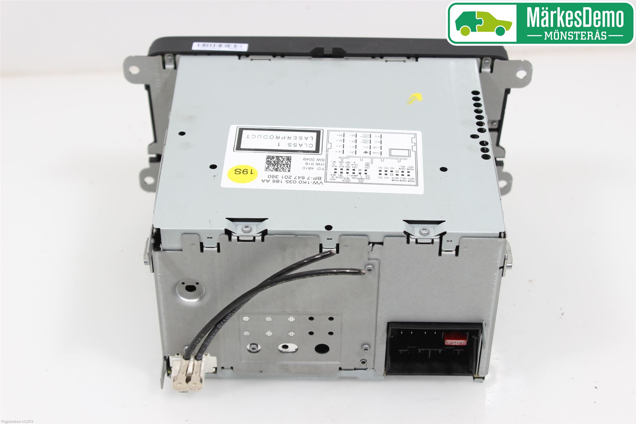 Volkswagen VW GOLF VI 09-13 Radio