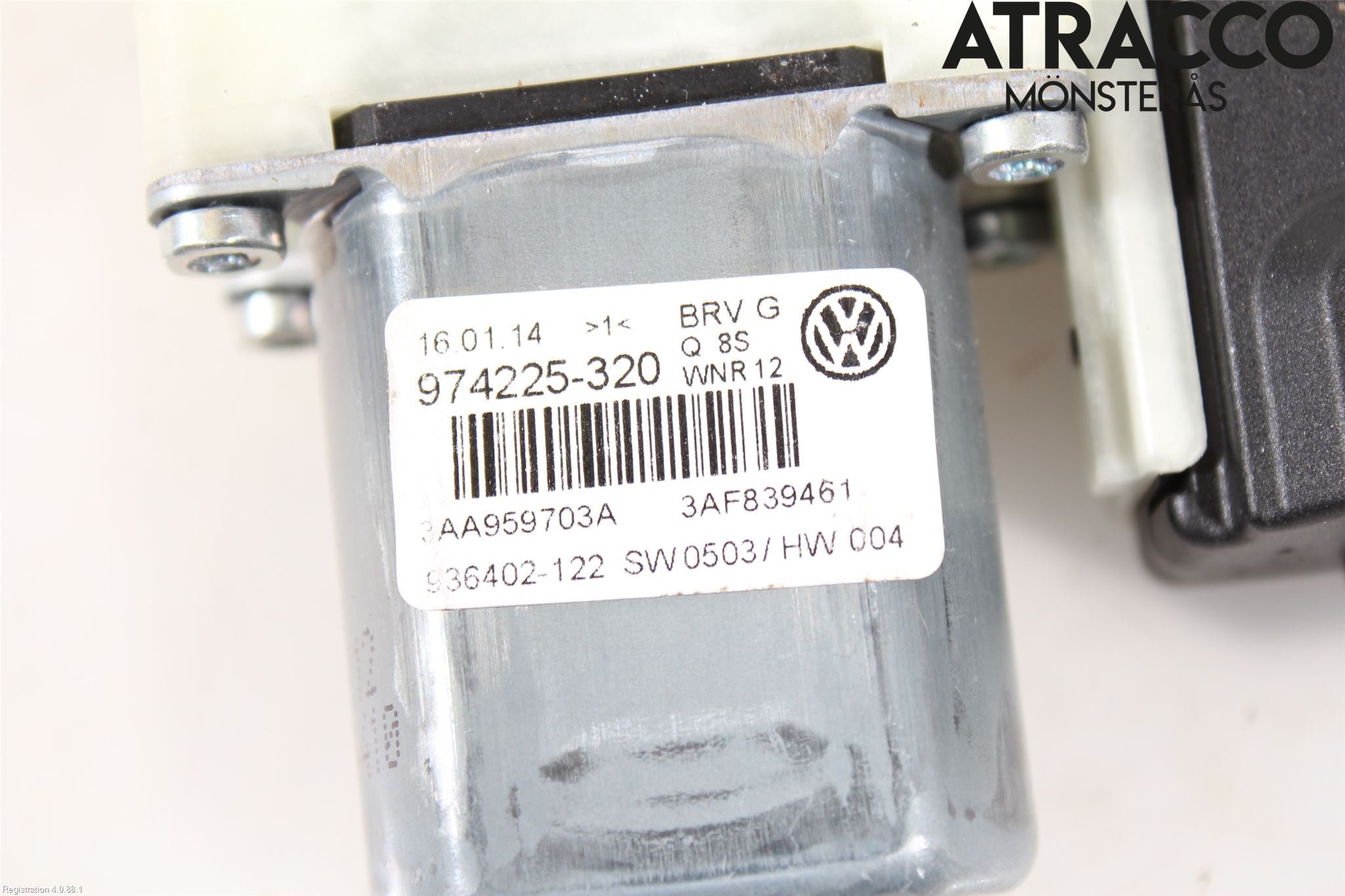 Volkswagen VW PASSAT 11-14 Fönsterhissmotor