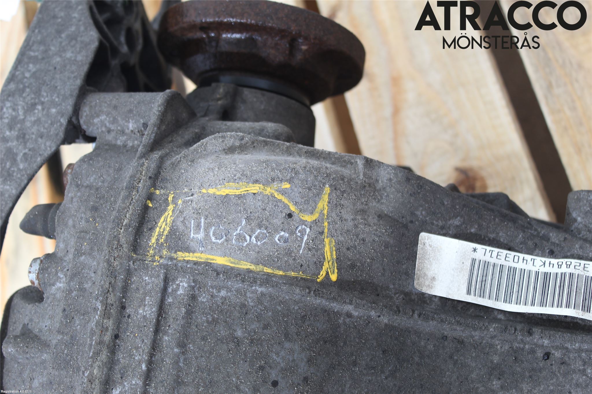 Audi A6/S6 4G 11-18 Bakväxel-Diff