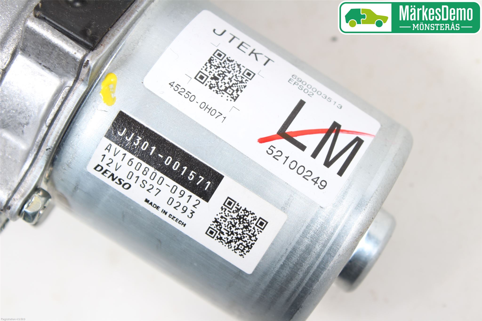 Citroen C1 14-22 Rattaxelagg Med Inb Servo