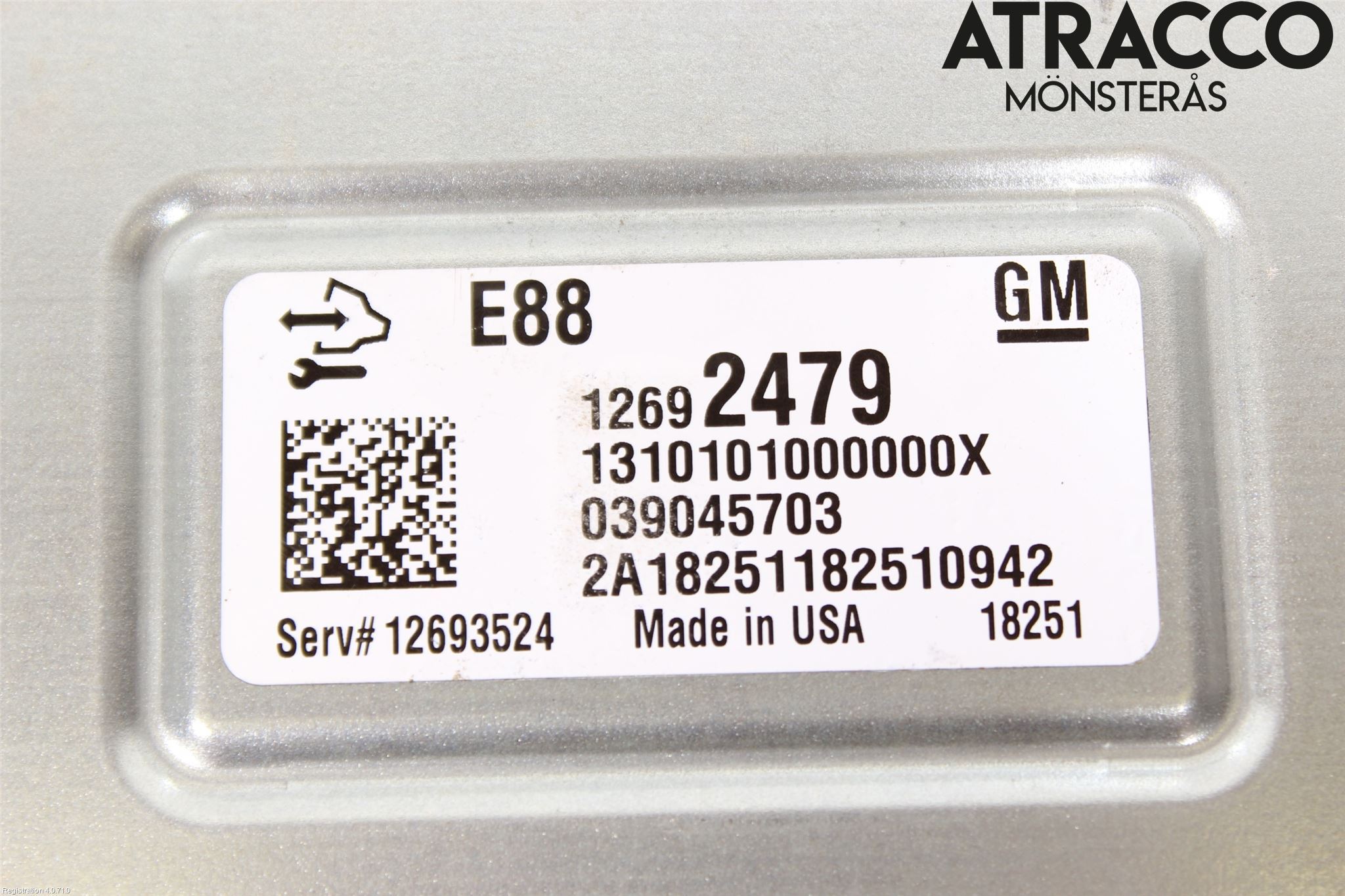 Opel ASTRA K 16-22 Styrenhet Insprut Bensin