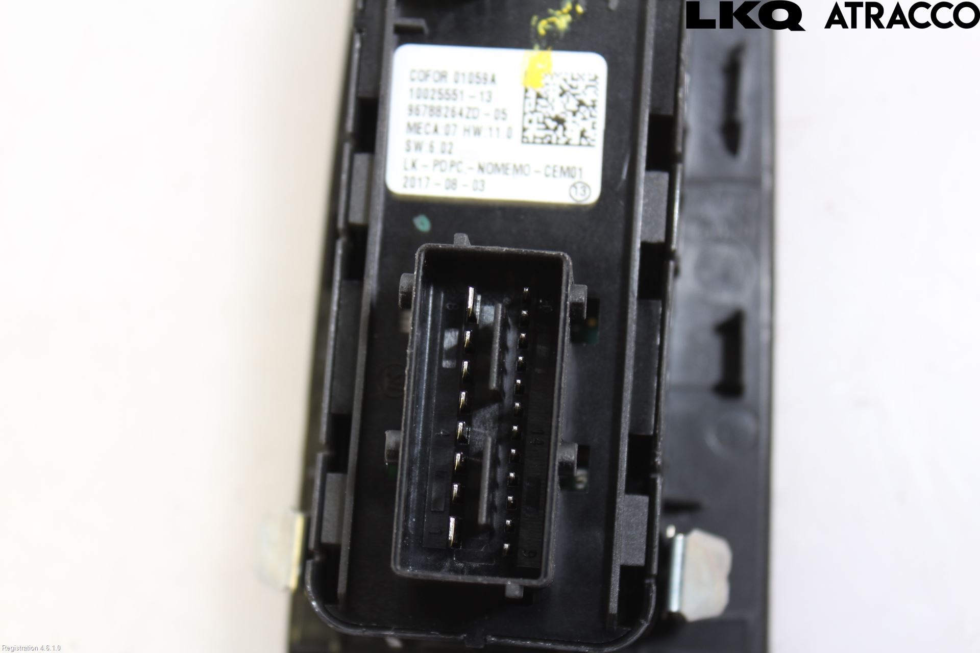 Citroen C4 GRAND PICASSO 14-18 Strömställare Elhiss