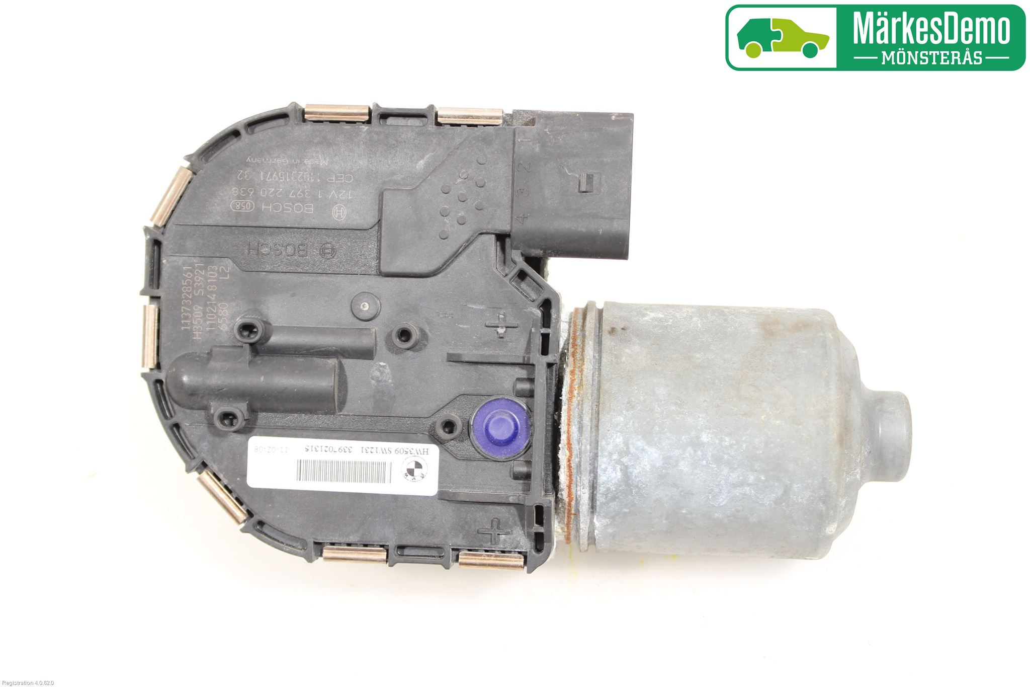 BMW X3 F25 10-17 Torkarmotor Vindruta