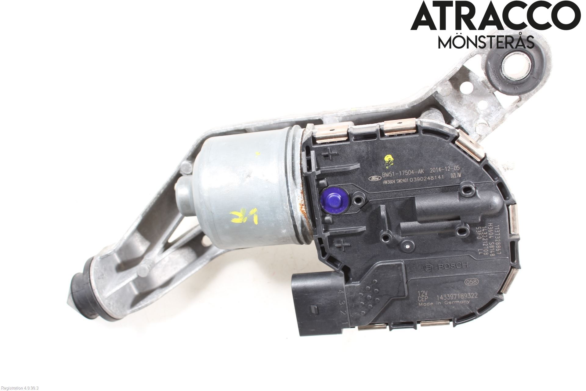 Ford FOCUS 15-18 Torkarmotor Vindruta