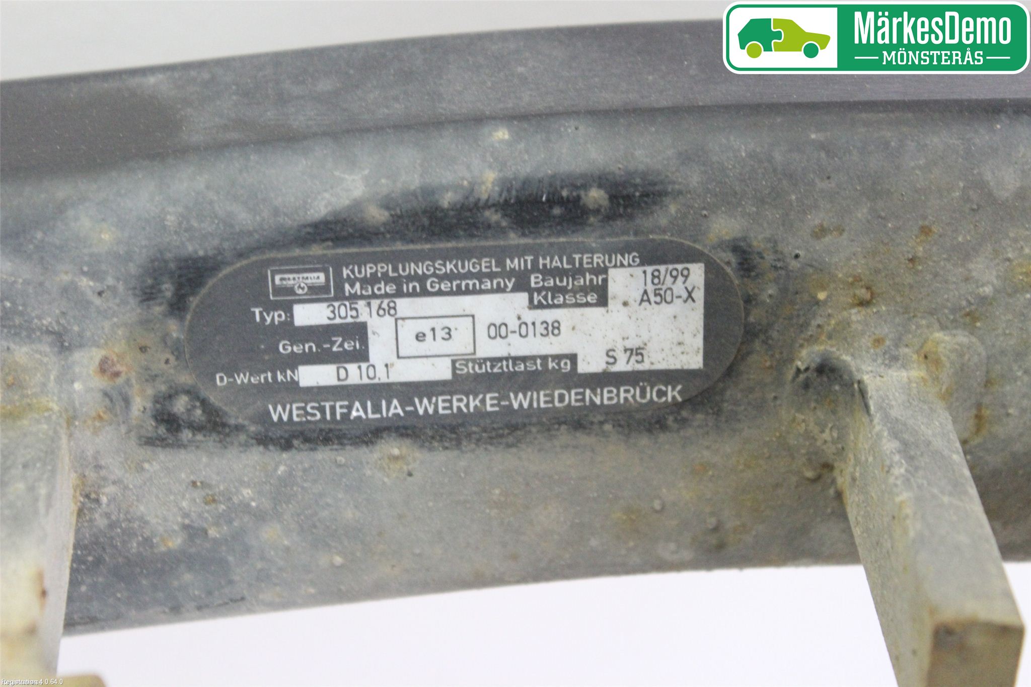 Ford FIESTA     02-05 Dragkrok