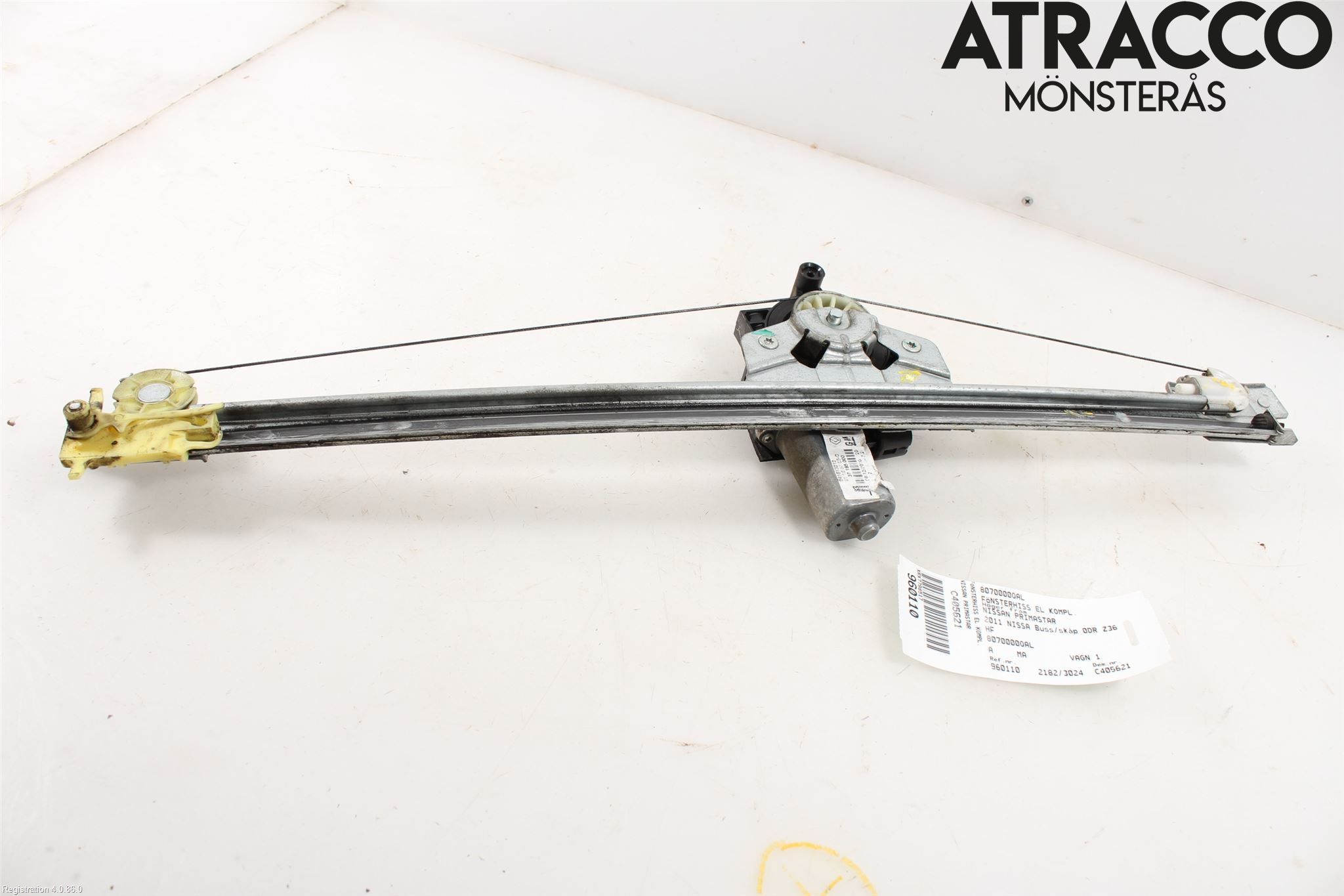 Nissan PRIMASTAR Fönsterhiss El Kompl