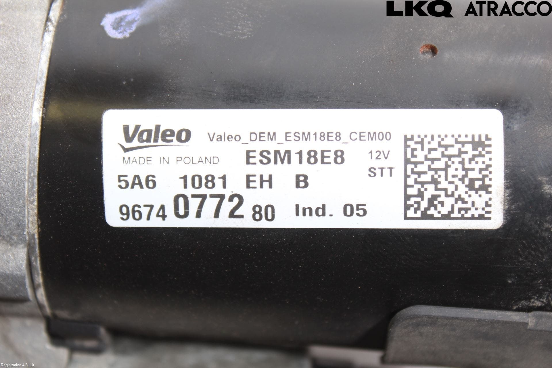 Peugeot 308 14-21 Startmotor