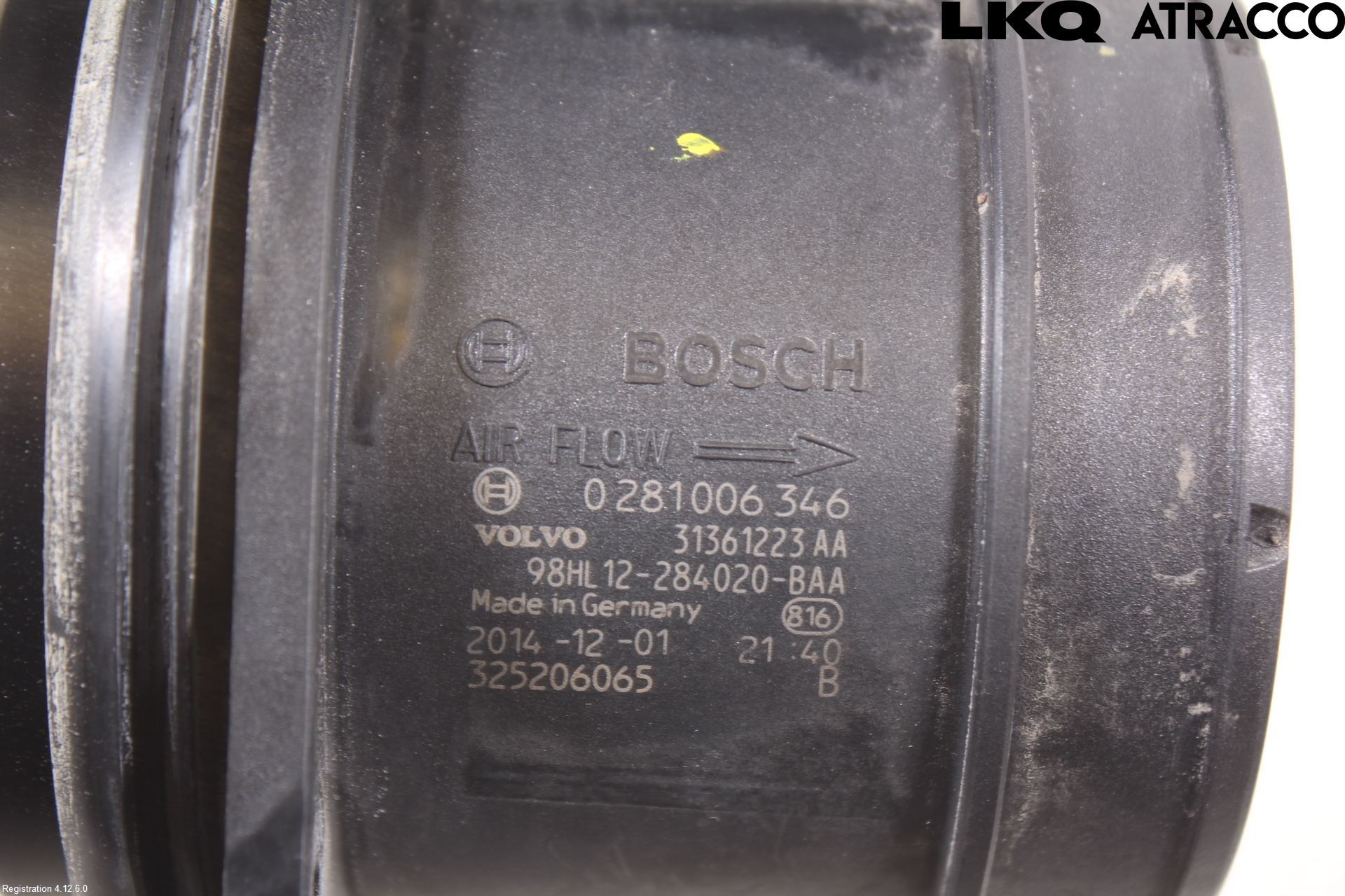 Volvo V40 12-19 Injluftmassamätare