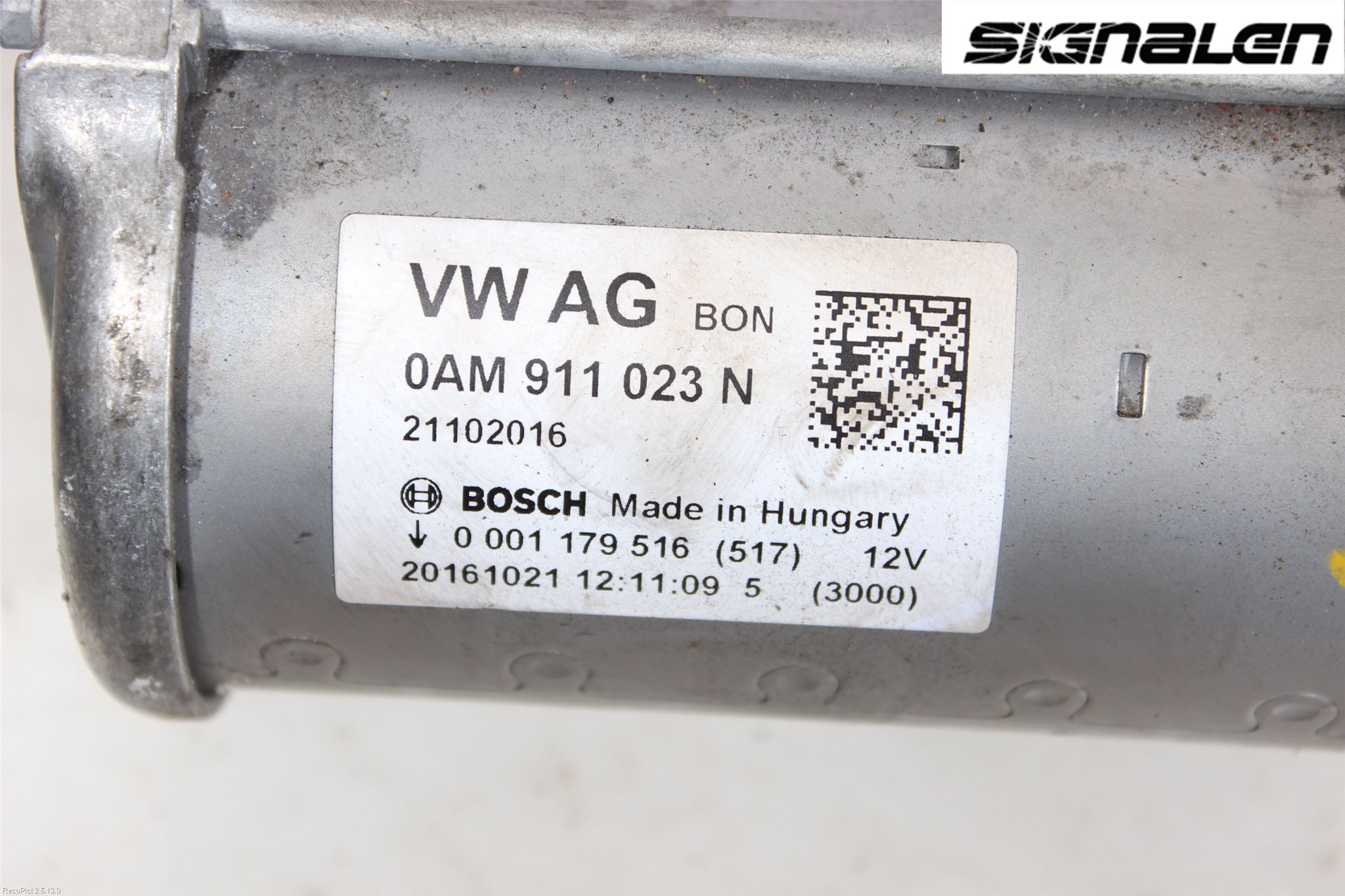 Volkswagen VW PASSAT 15-19 Startmotor