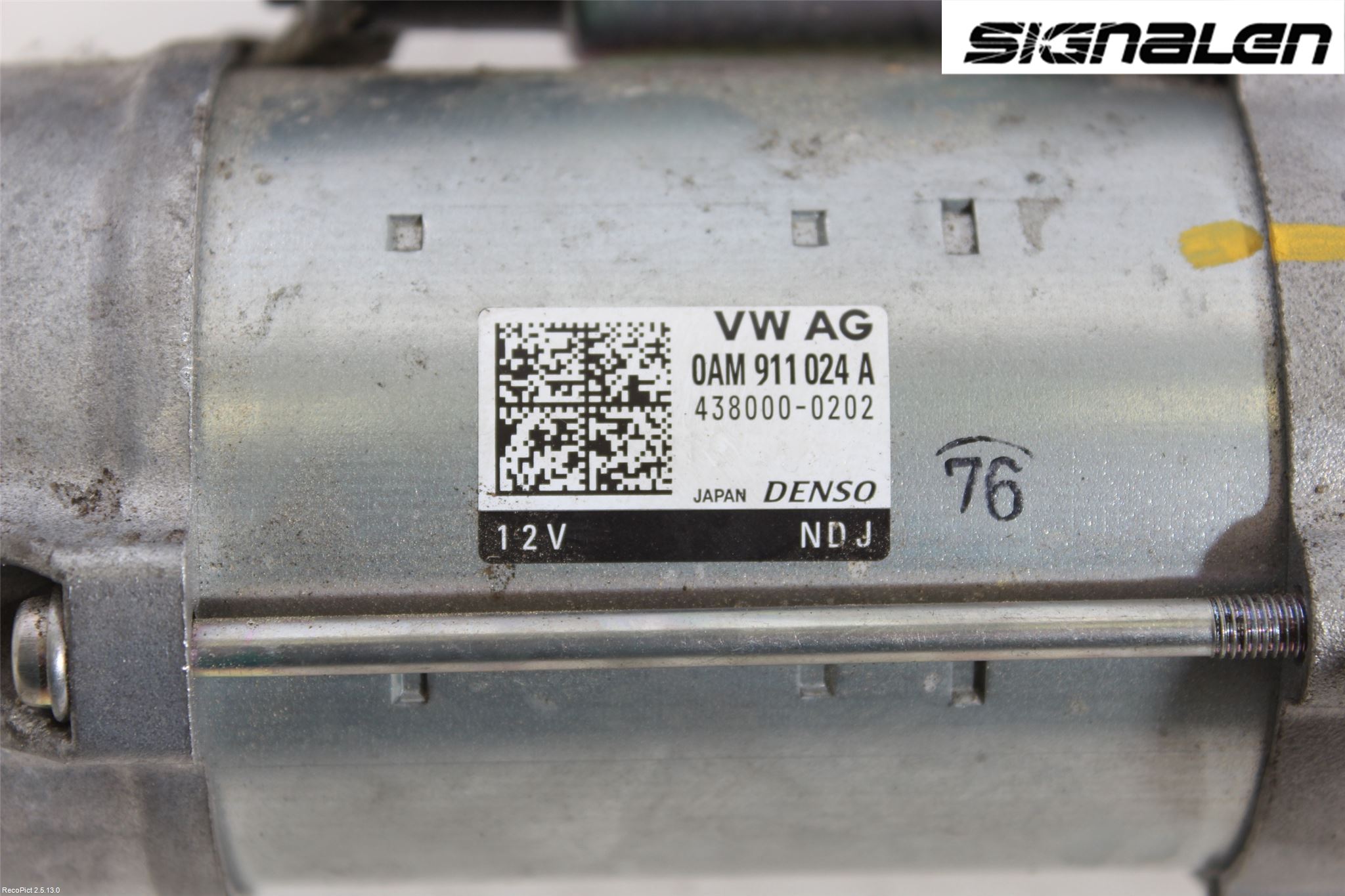 Volkswagen VW GOLF / E-GOLF VII 13-20 Startmotor