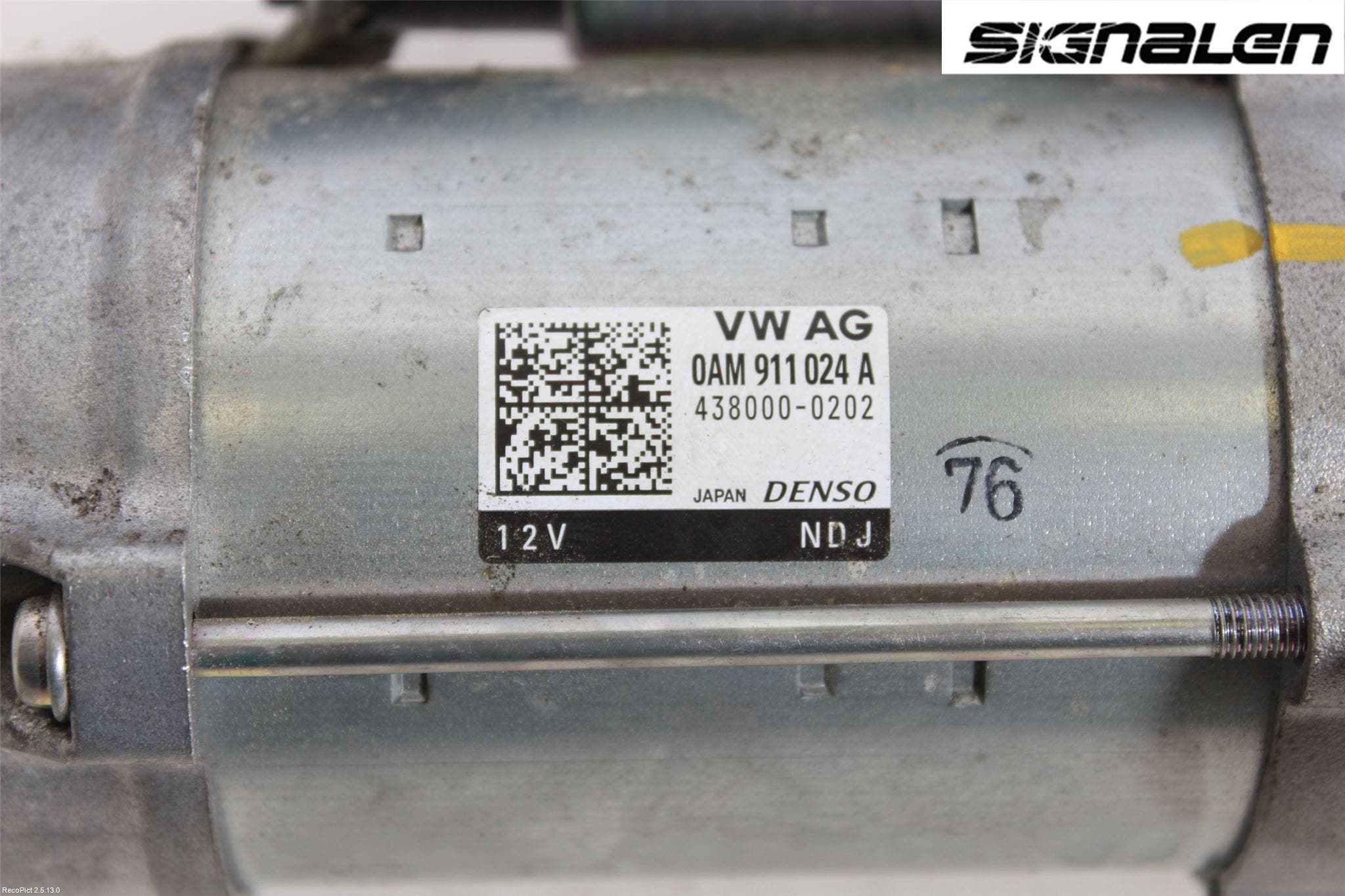 Volkswagen VW GOLF / E-GOLF VII 13-20 Startmotor