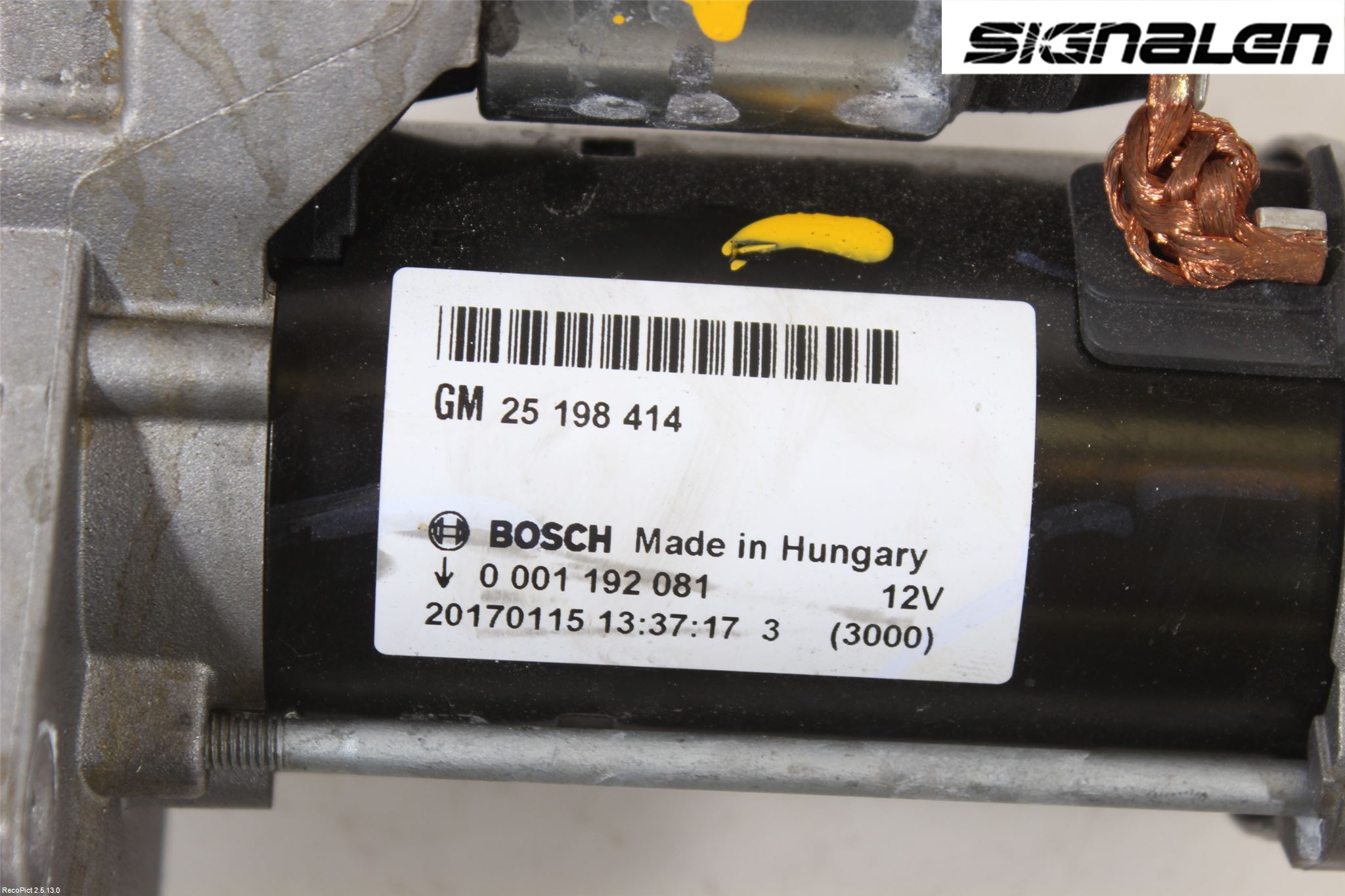 Opel CORSA E 15-19 Startmotor