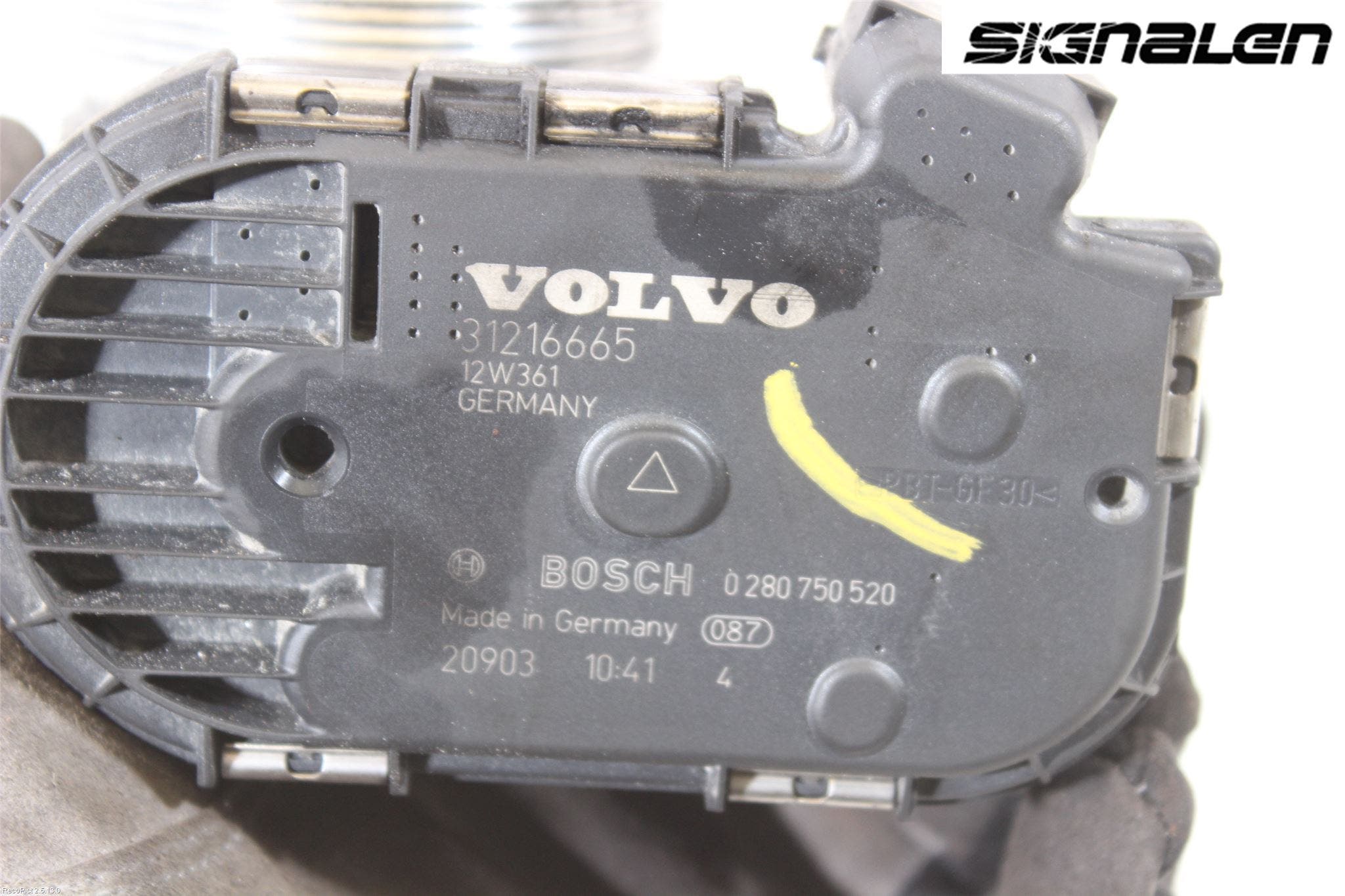 Volvo XC60 09-13 Injspjällhus