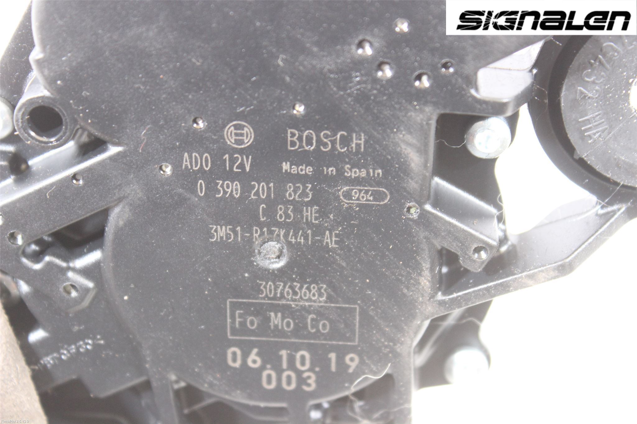 Volvo V50 04-07 Torkarmotor Baklucka