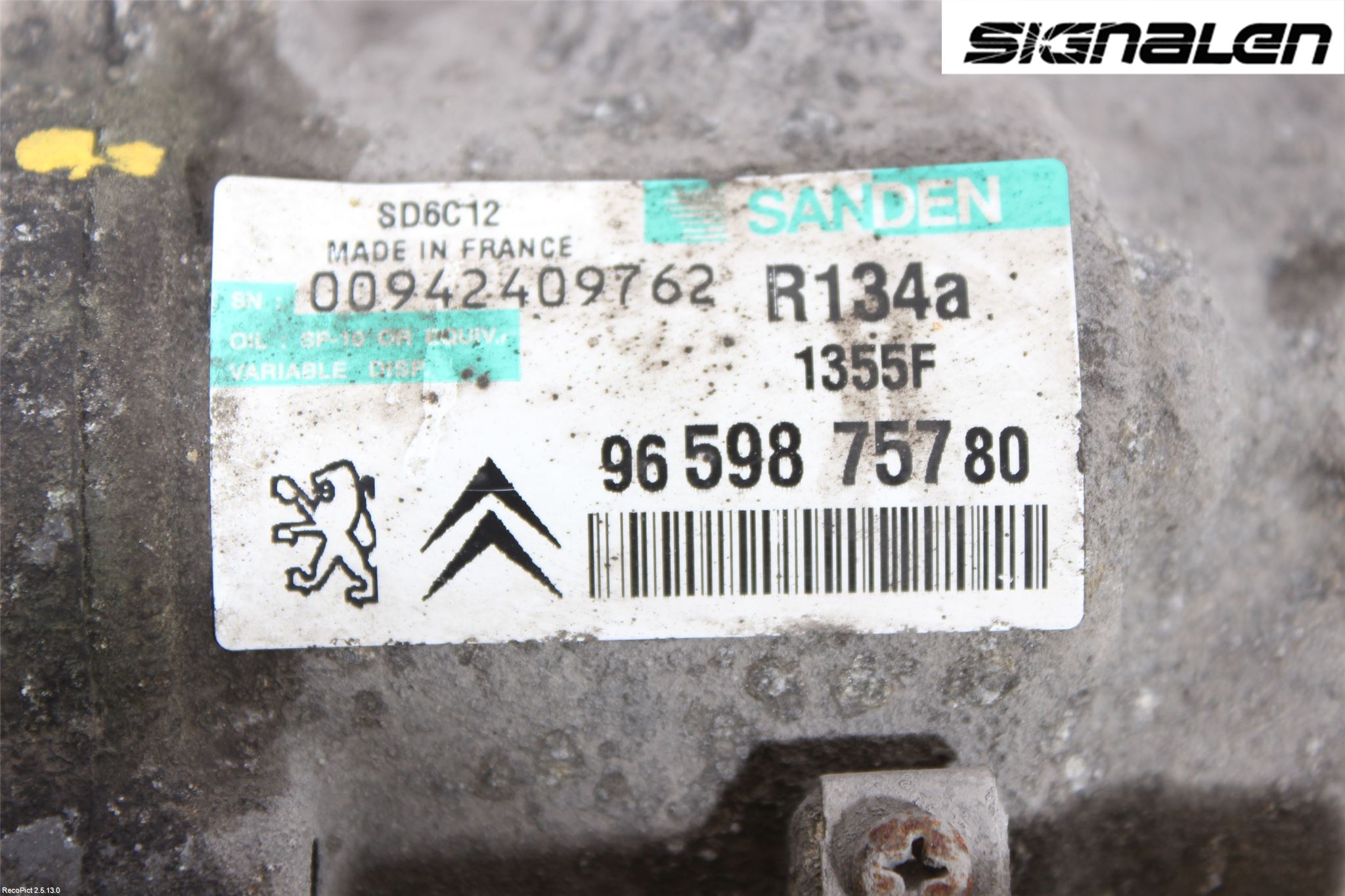 Peugeot 207 Ac Kompressor