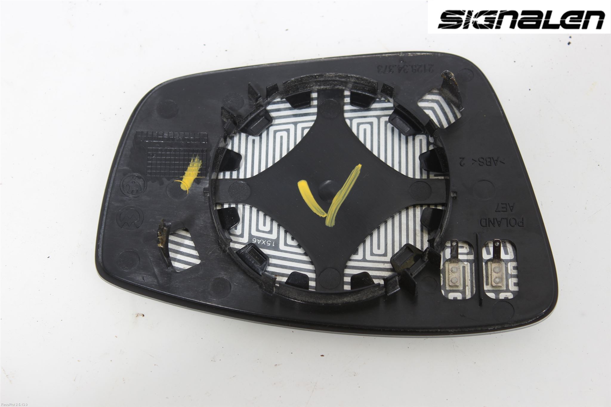 Skoda FABIA 07-14 Spegelglas Vä